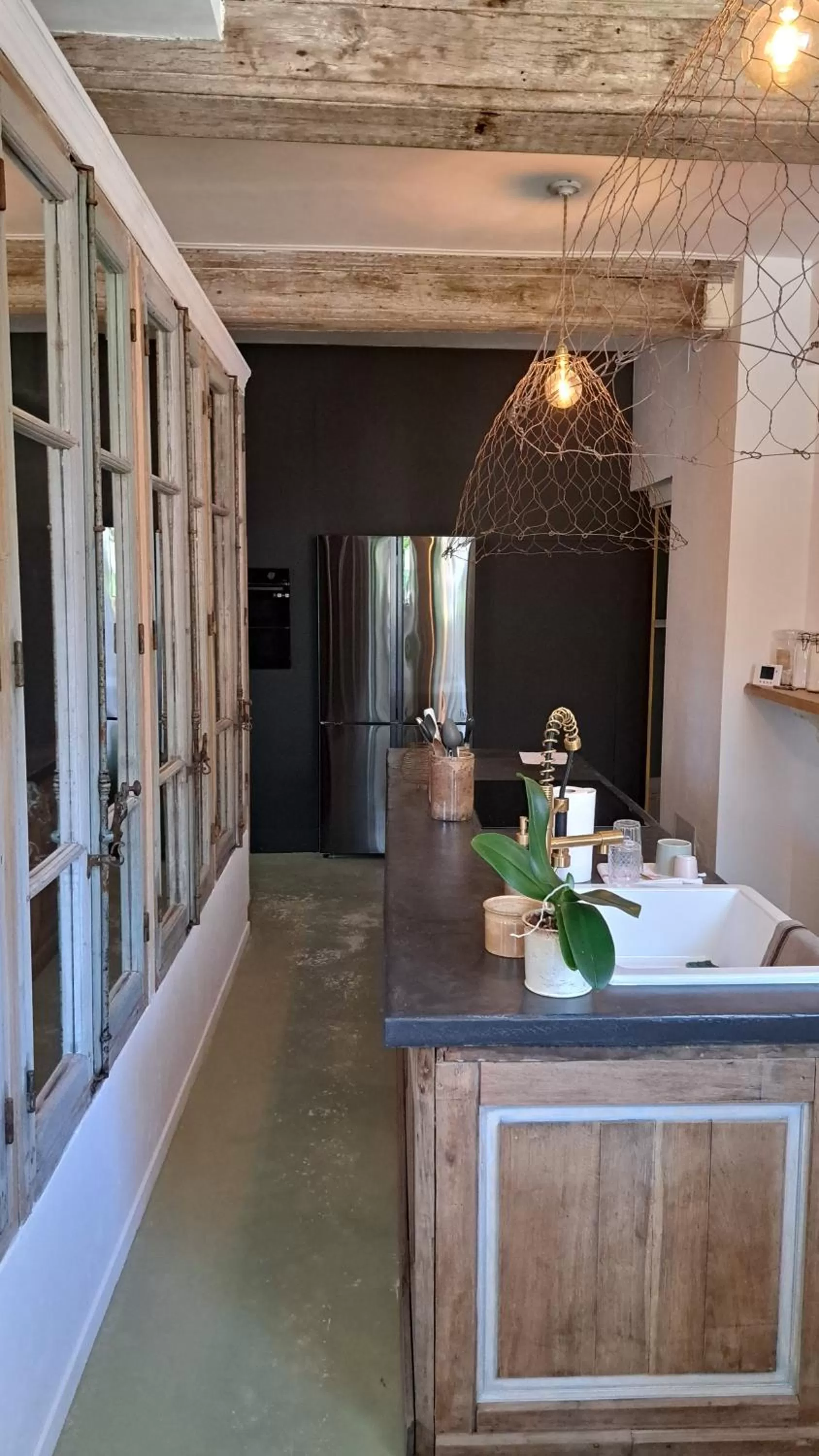 kitchen, Lobby/Reception in chambre d'hôtes Madame