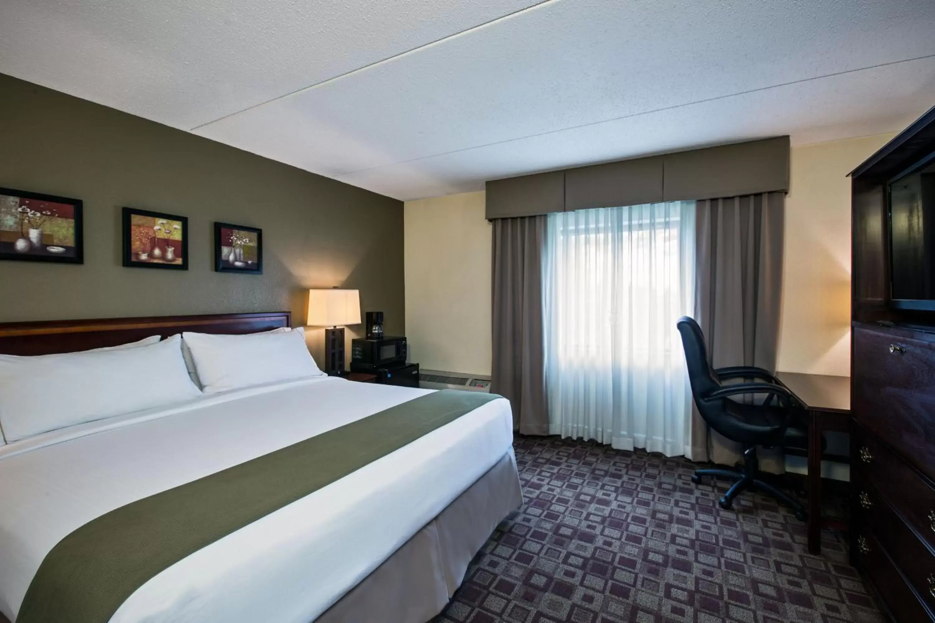 Photo of the whole room, Bed in Holiday Inn Express Schaumburg-Rolling Meadows, an IHG Hotel