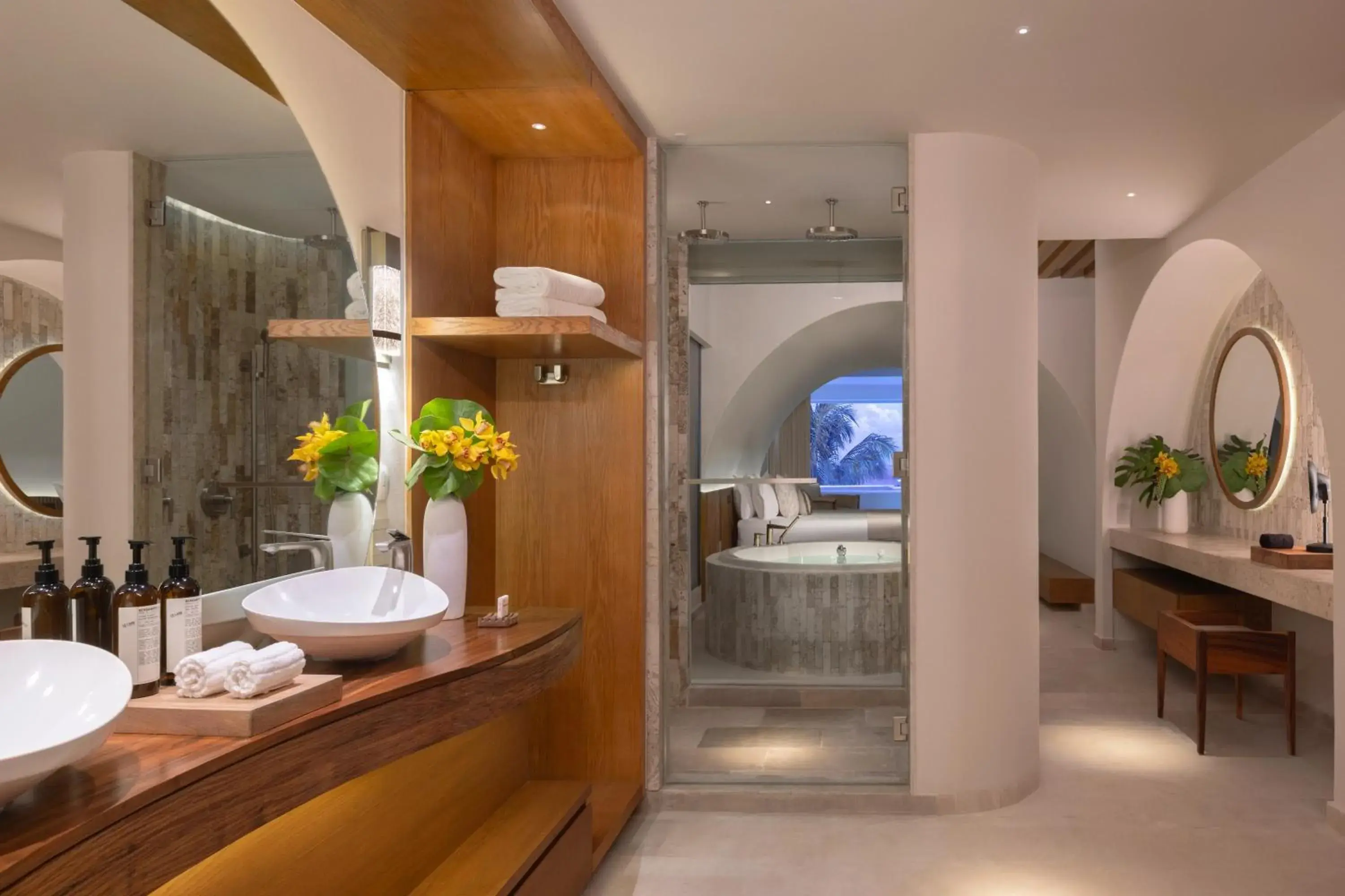 Bathroom in Impression Isla Mujeres by Secrets - Adults Only - All Inclusive