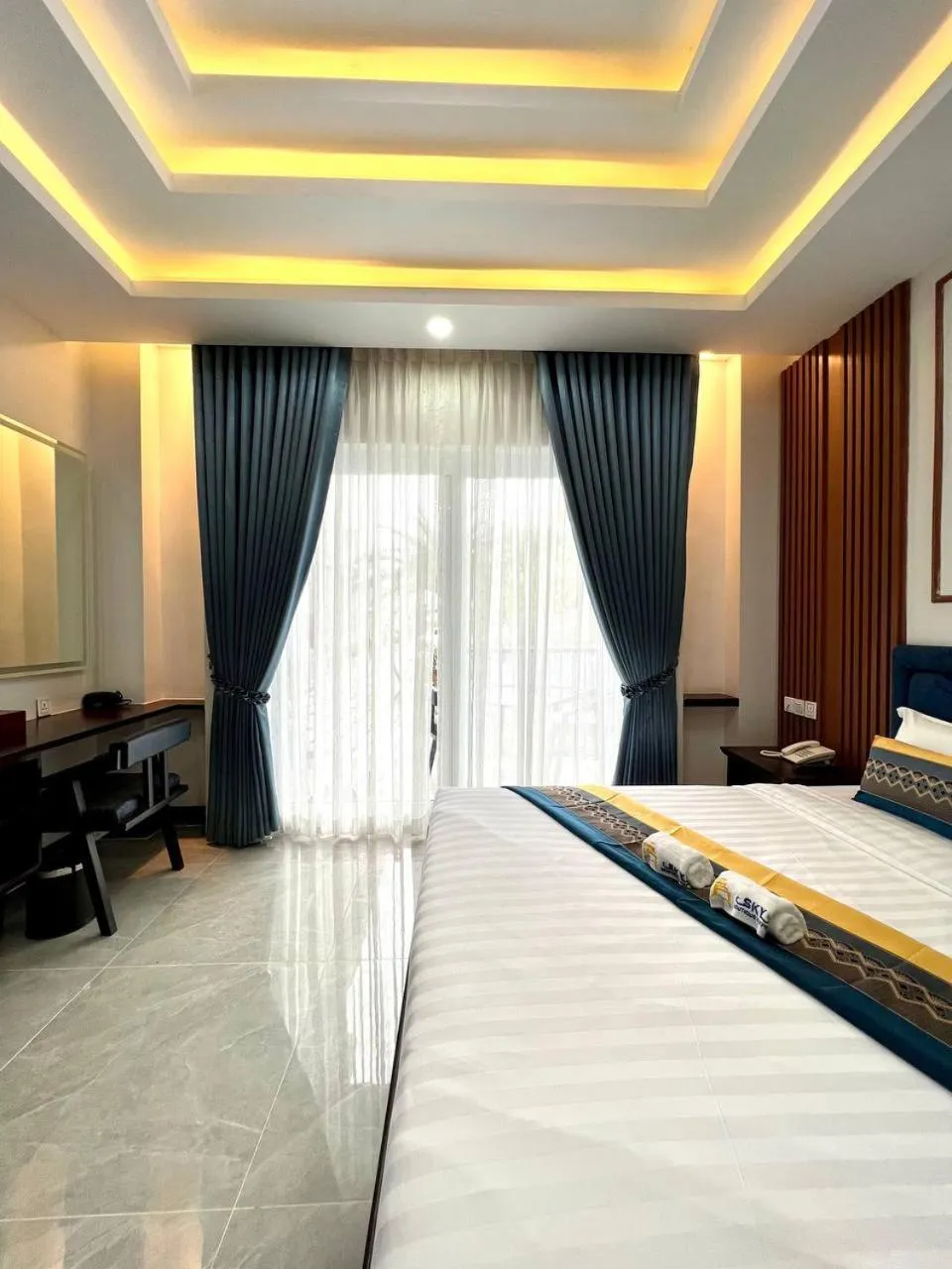 Bedroom in Sky Boutique Kampot