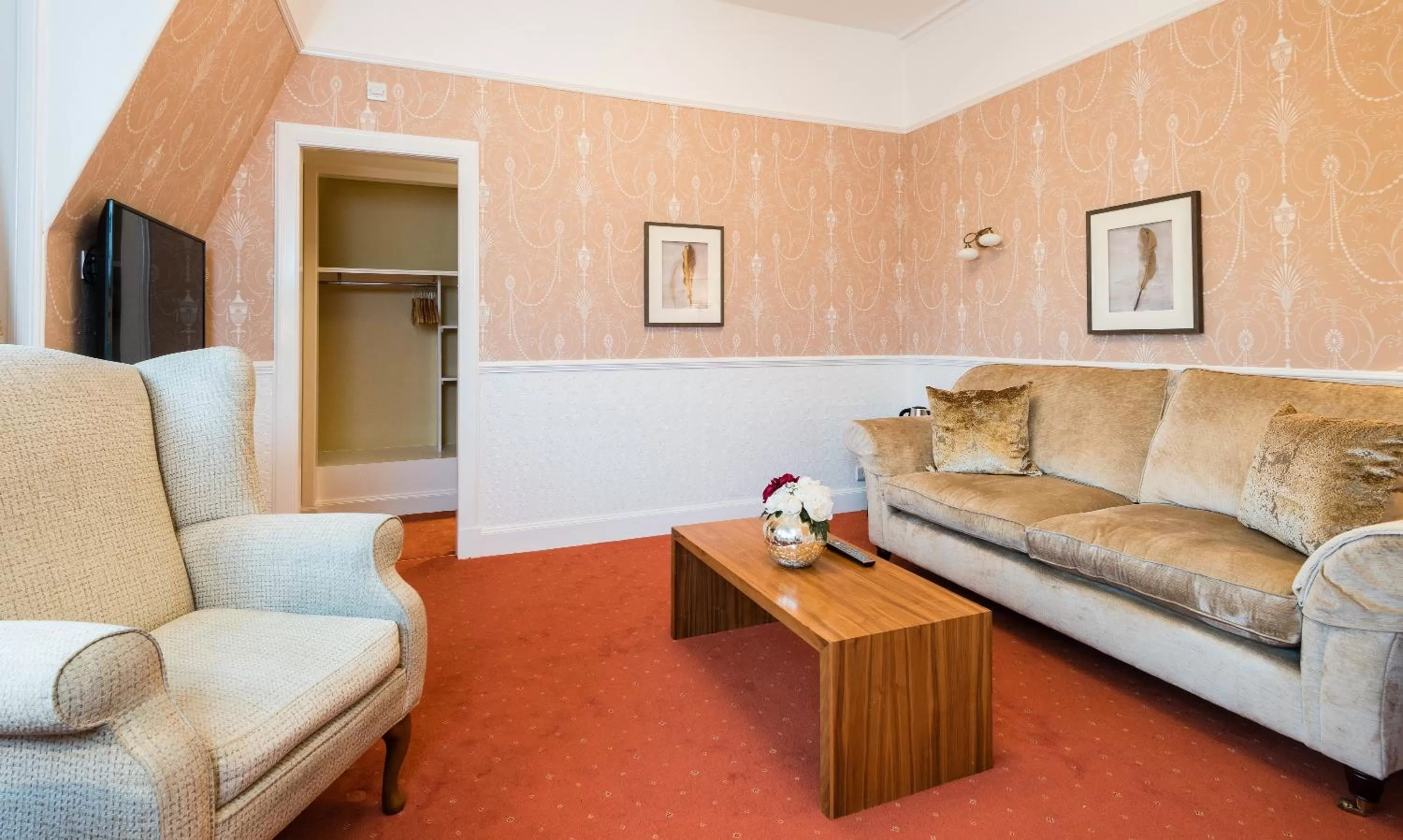 Seating area in The Atholl Palace