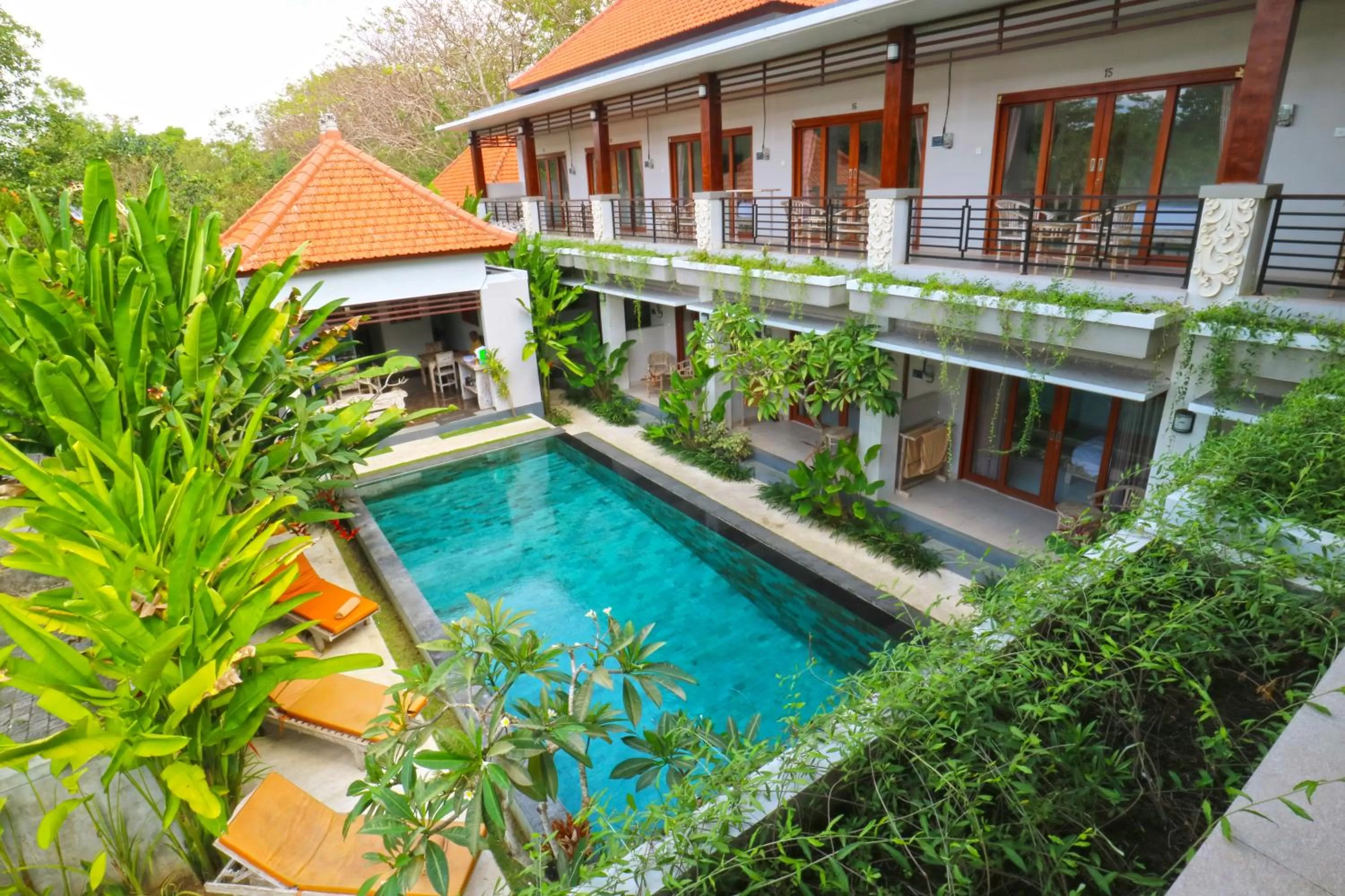 Swimming pool in Avisara Villa & Suite