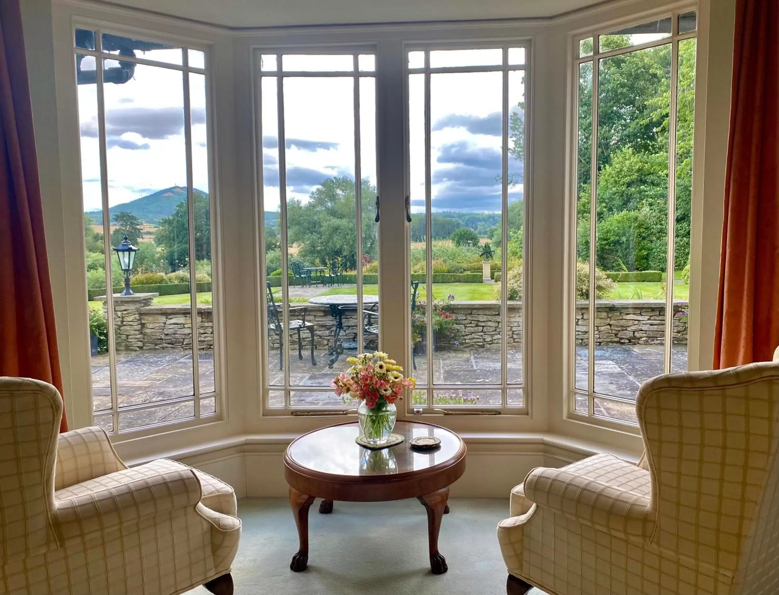 Garden view, Seating Area in Old Hall Cressage