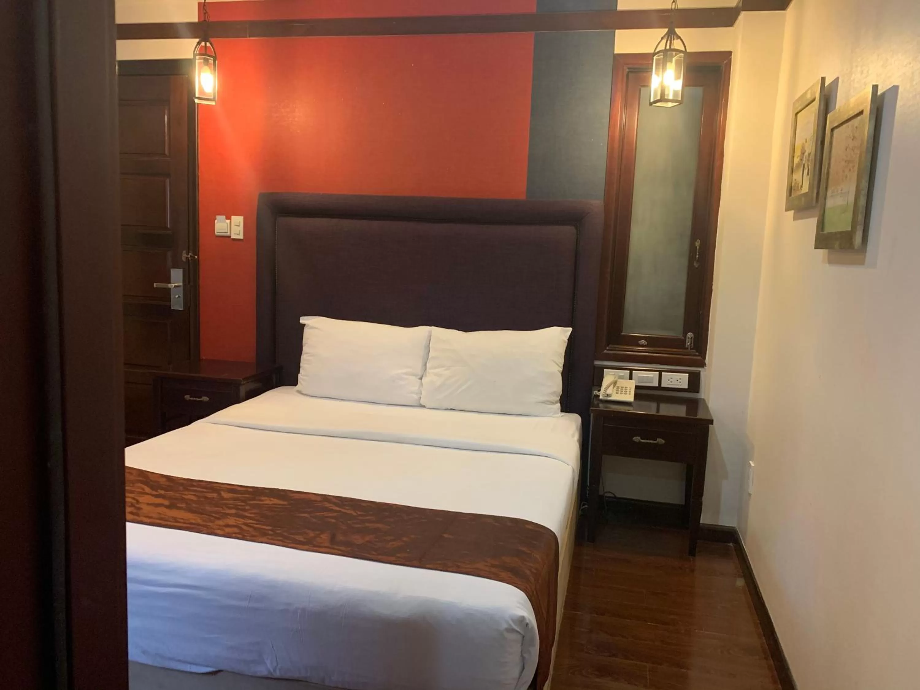 Bed in Asian Ruby Boutique Hotel Bùi Thị Xuân