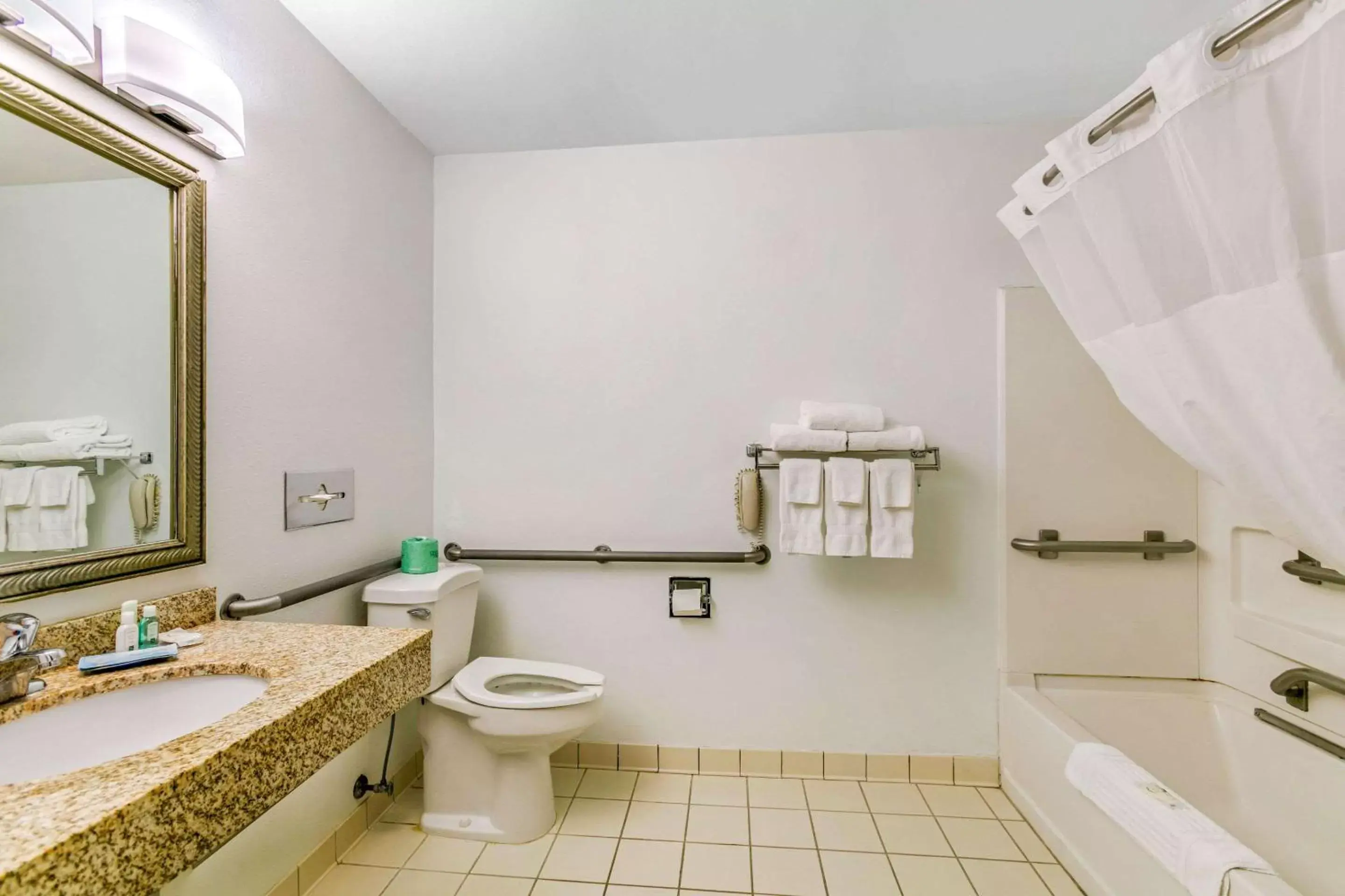Bathroom in Quality Inn near Monument Health Rapid City Hospital