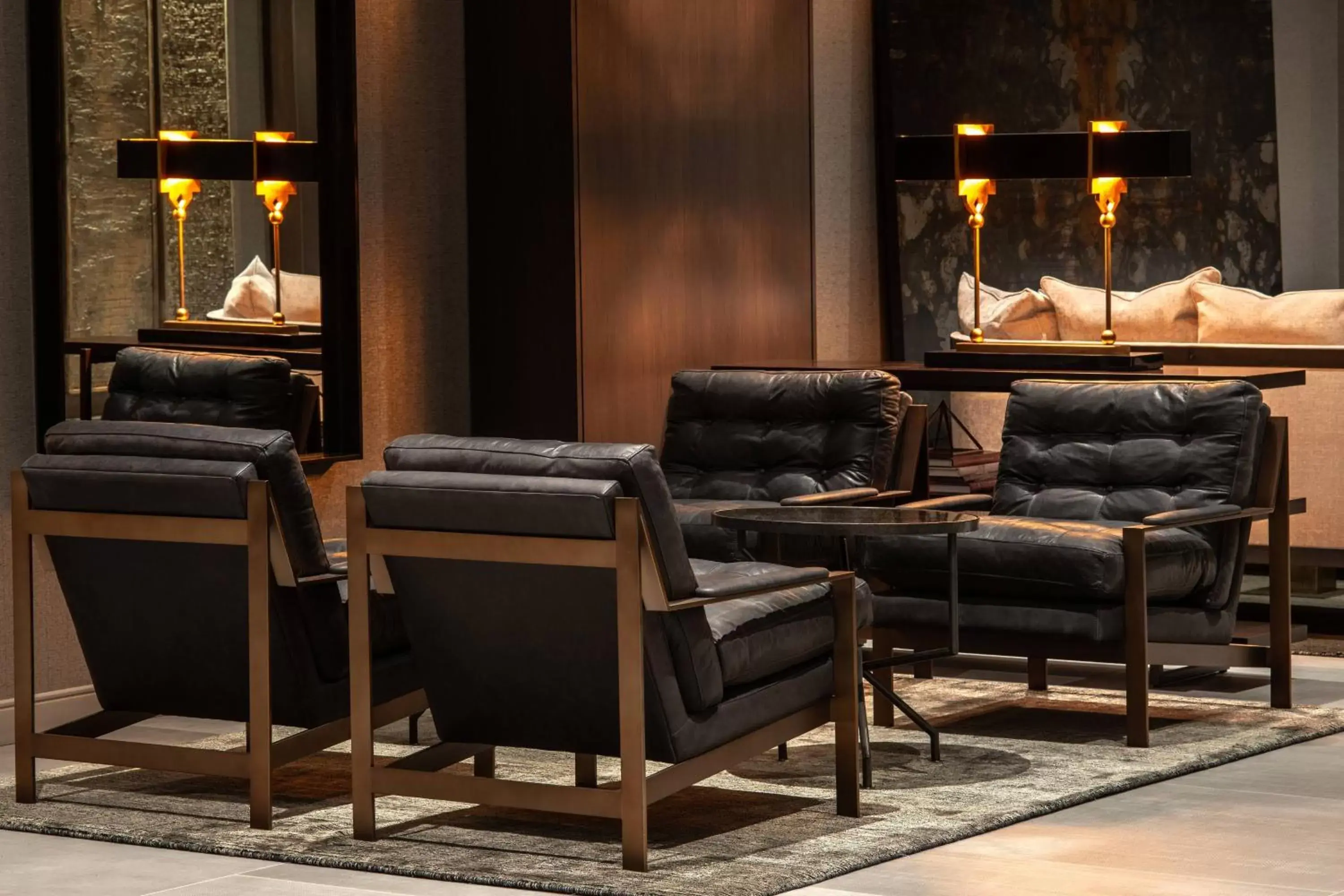 Lobby or reception in The Row Hotel at Assembly Row, Autograph Collection Lobby or reception in The Row Hotel at Assembly Row, Autograph Collection
