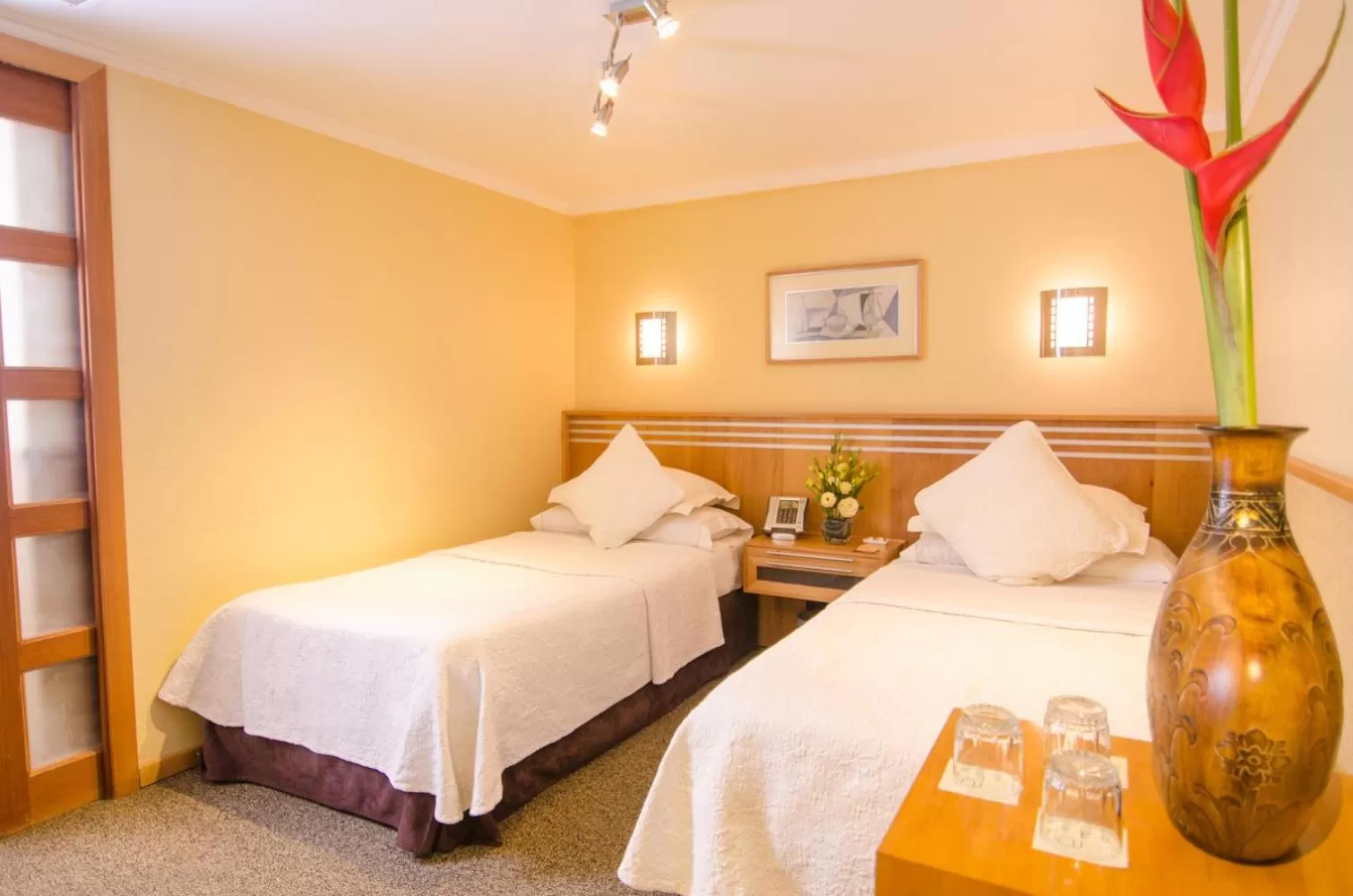 Bedroom, Bed in Hotel Restaurante Ankara