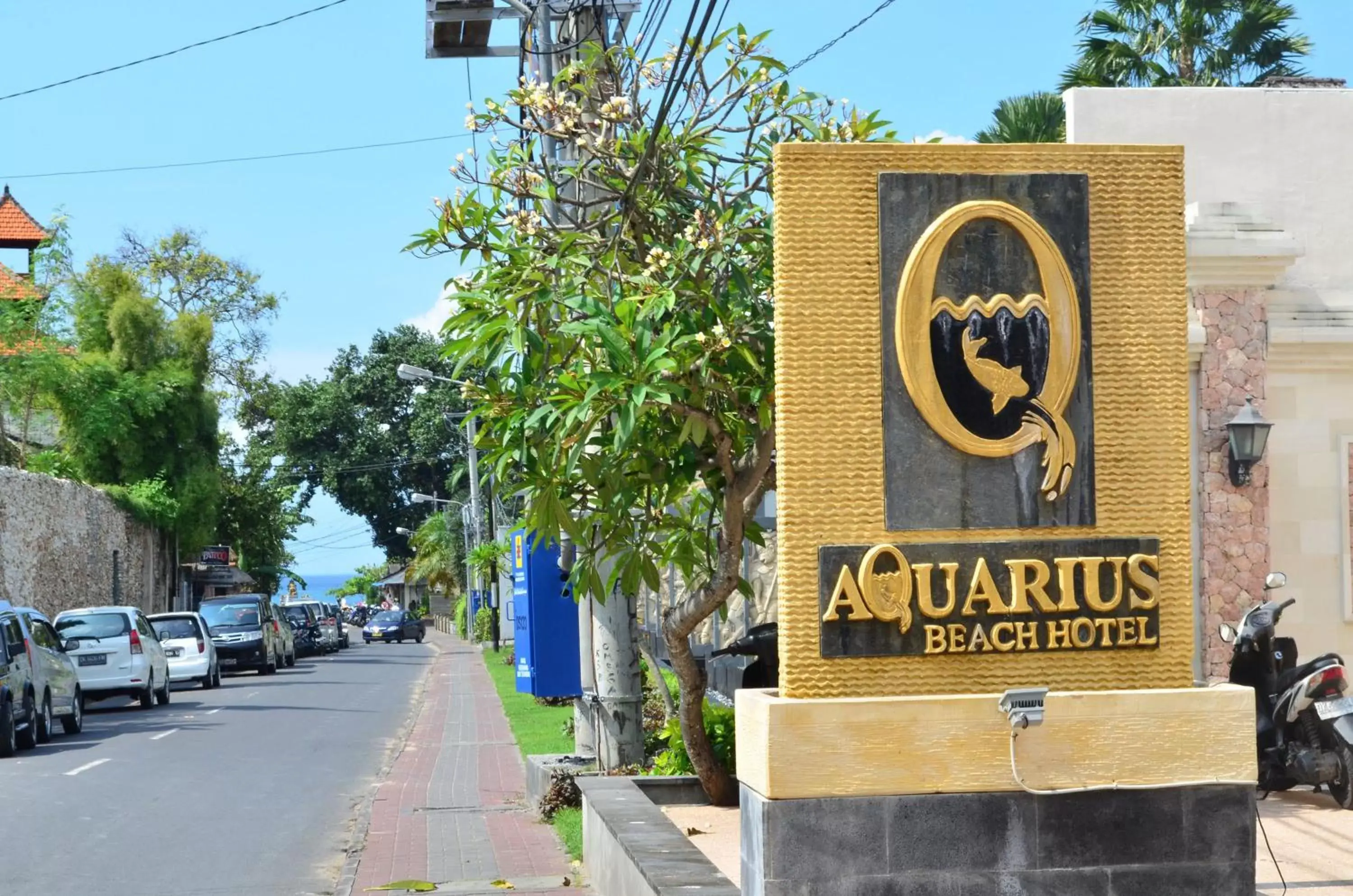 Area and facilities, Property Logo/Sign in Aquarius Beach Hotel