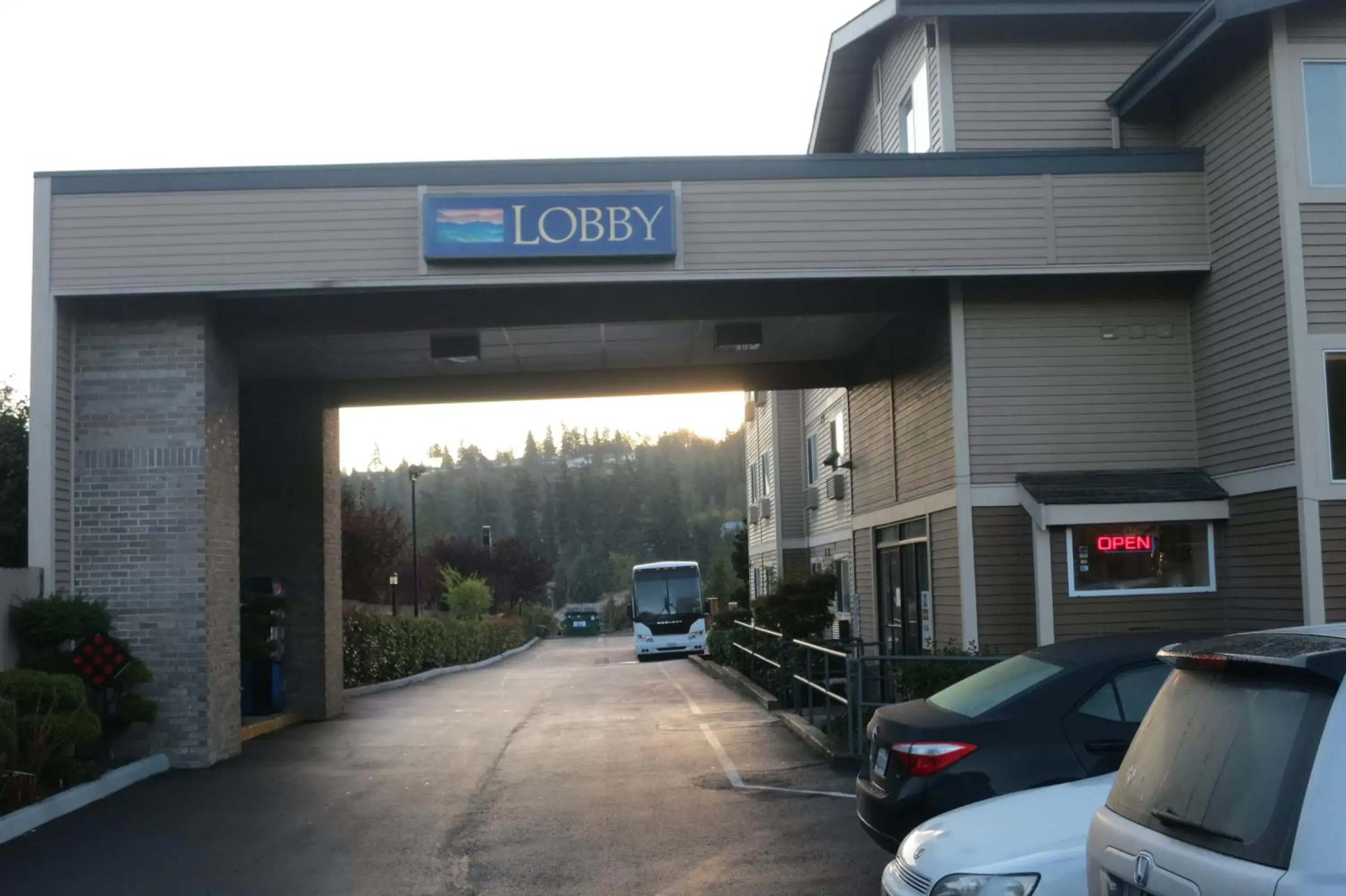 Lobby or reception in Bay City Motor Inn