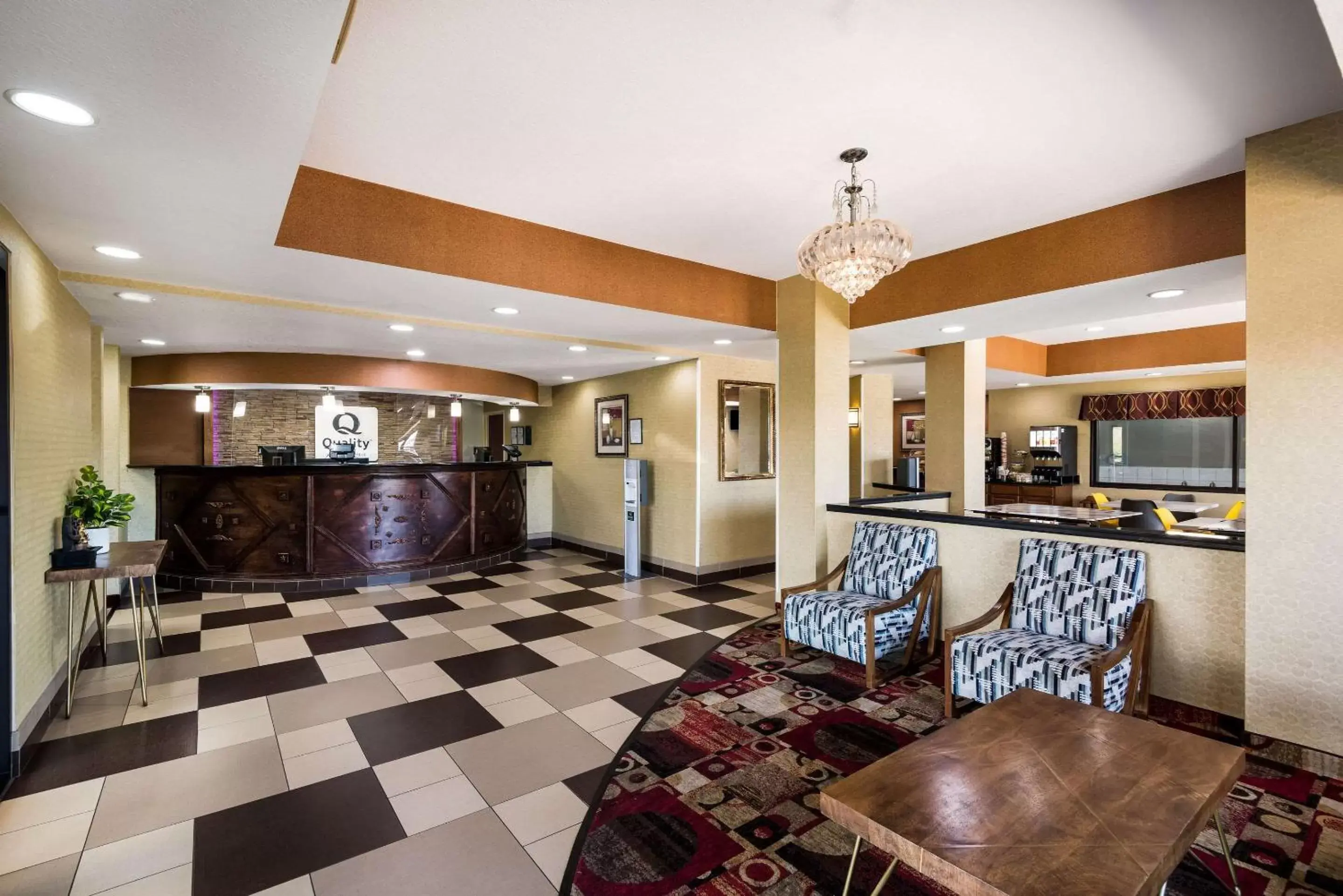 Lobby or reception in Quality Inn