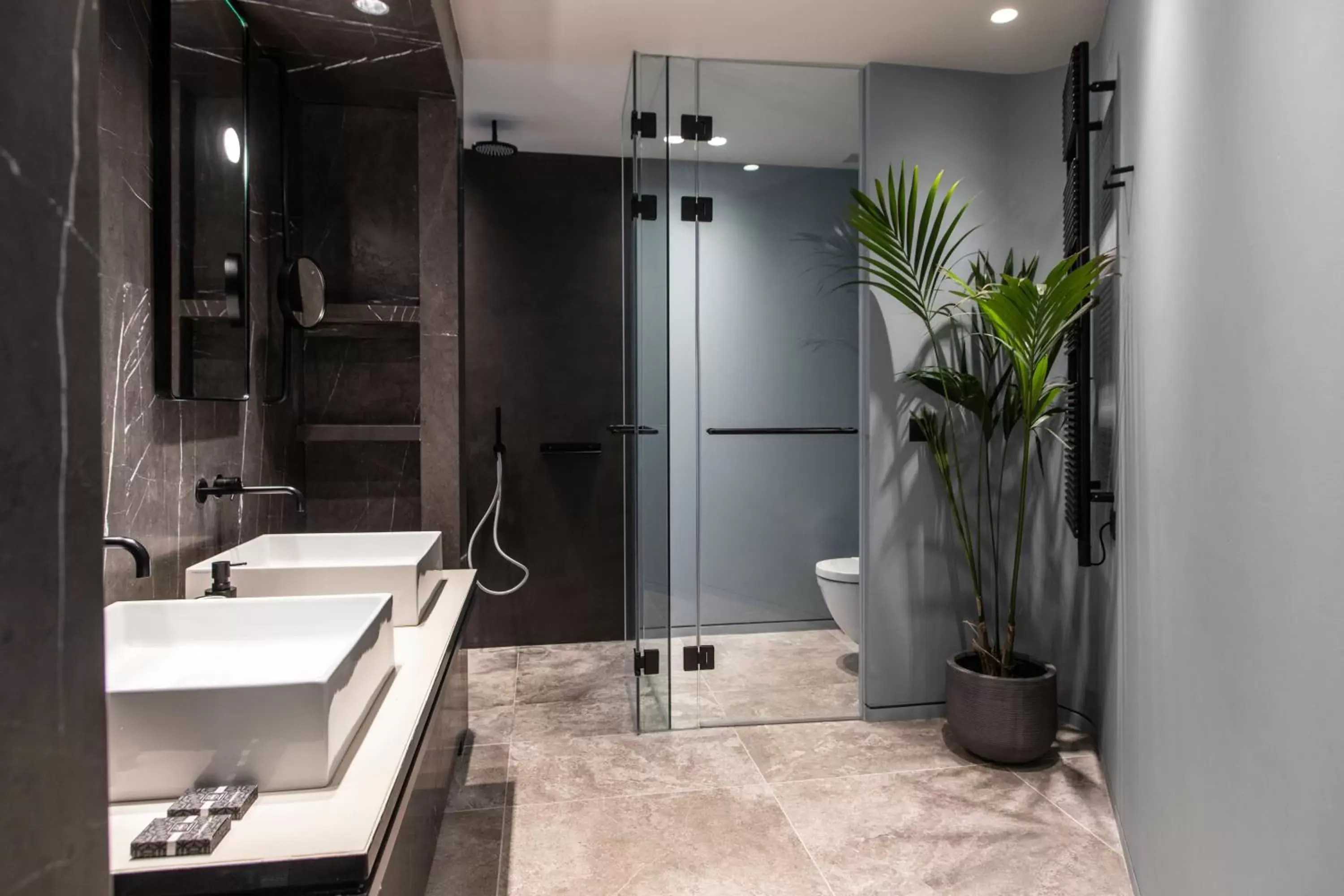 Shower, Bathroom in Perianth Hotel
