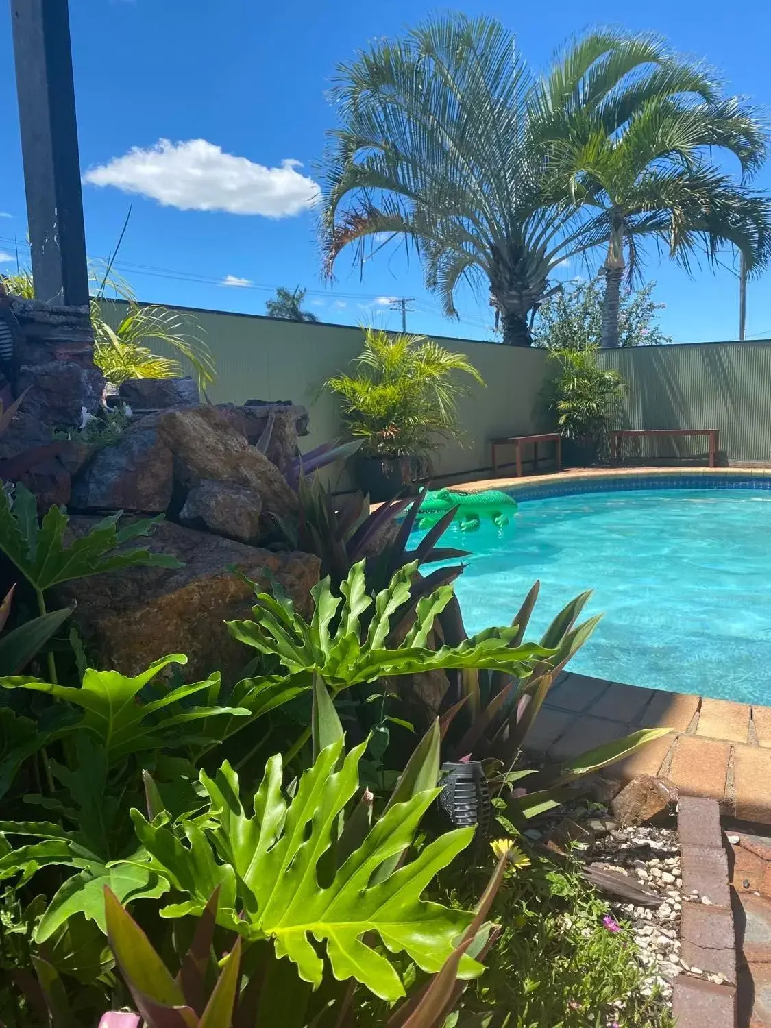 Swimming Pool in Archer Park Motel