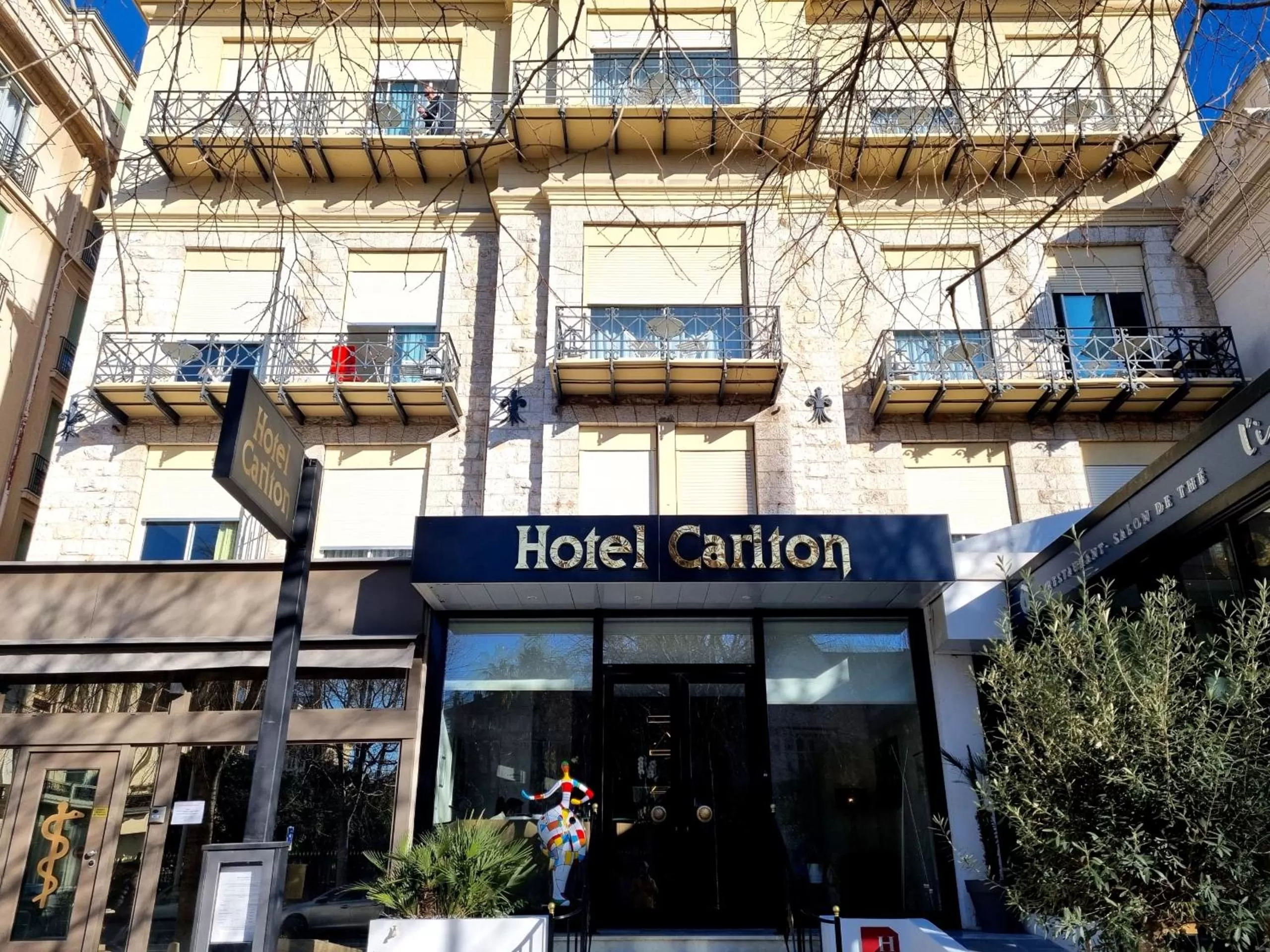 Property building in Hotel Carlton Nice, Partially Renovated
