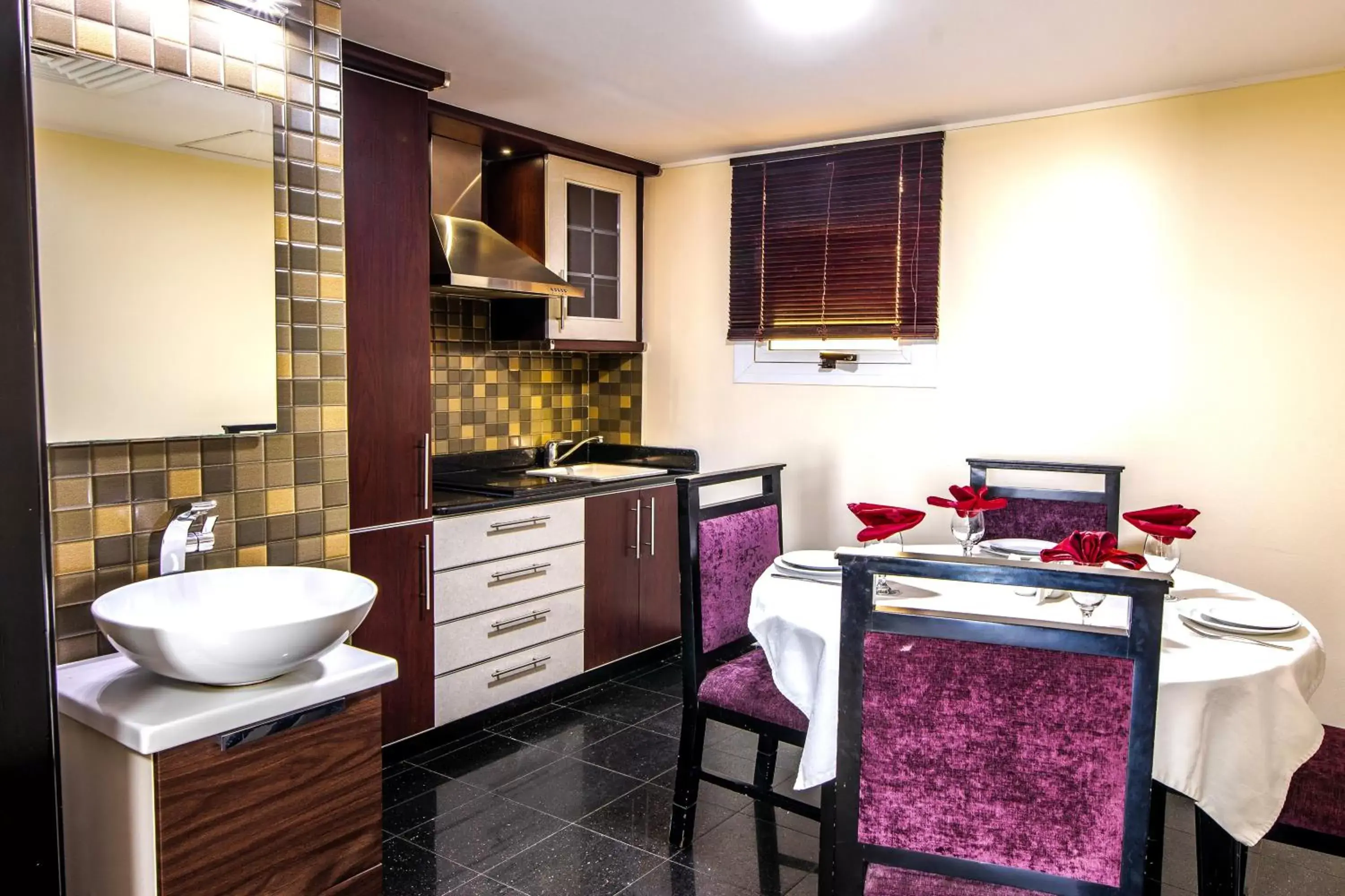 Kitchen or kitchenette in Royal Beach Hotel & Resort