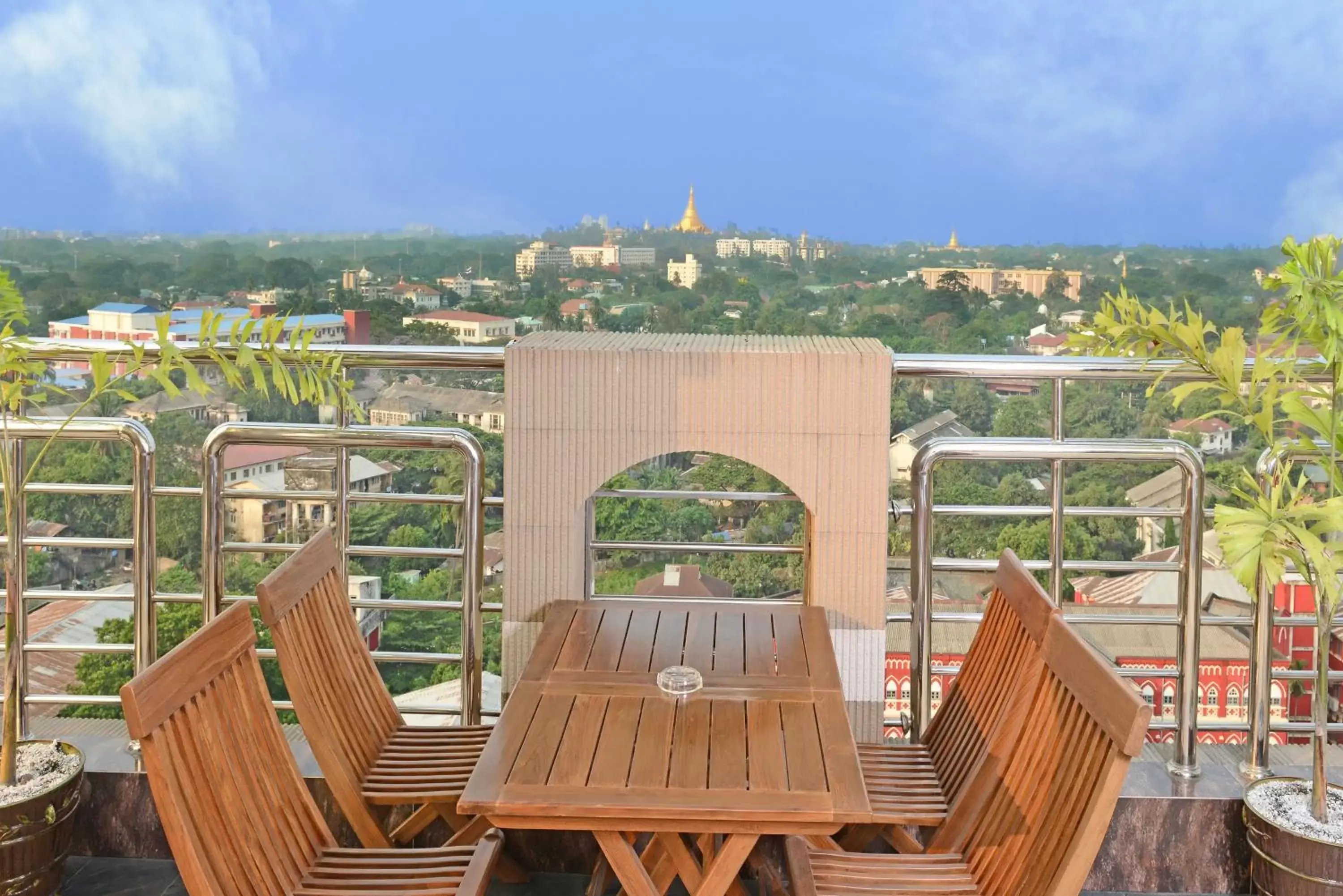 Balcony/Terrace in Hotel Grand United - Ahlone Branch