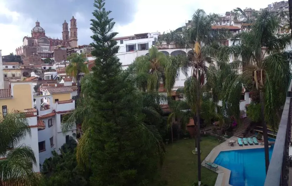 Garden, Pool View in Hotel Posada San Javier