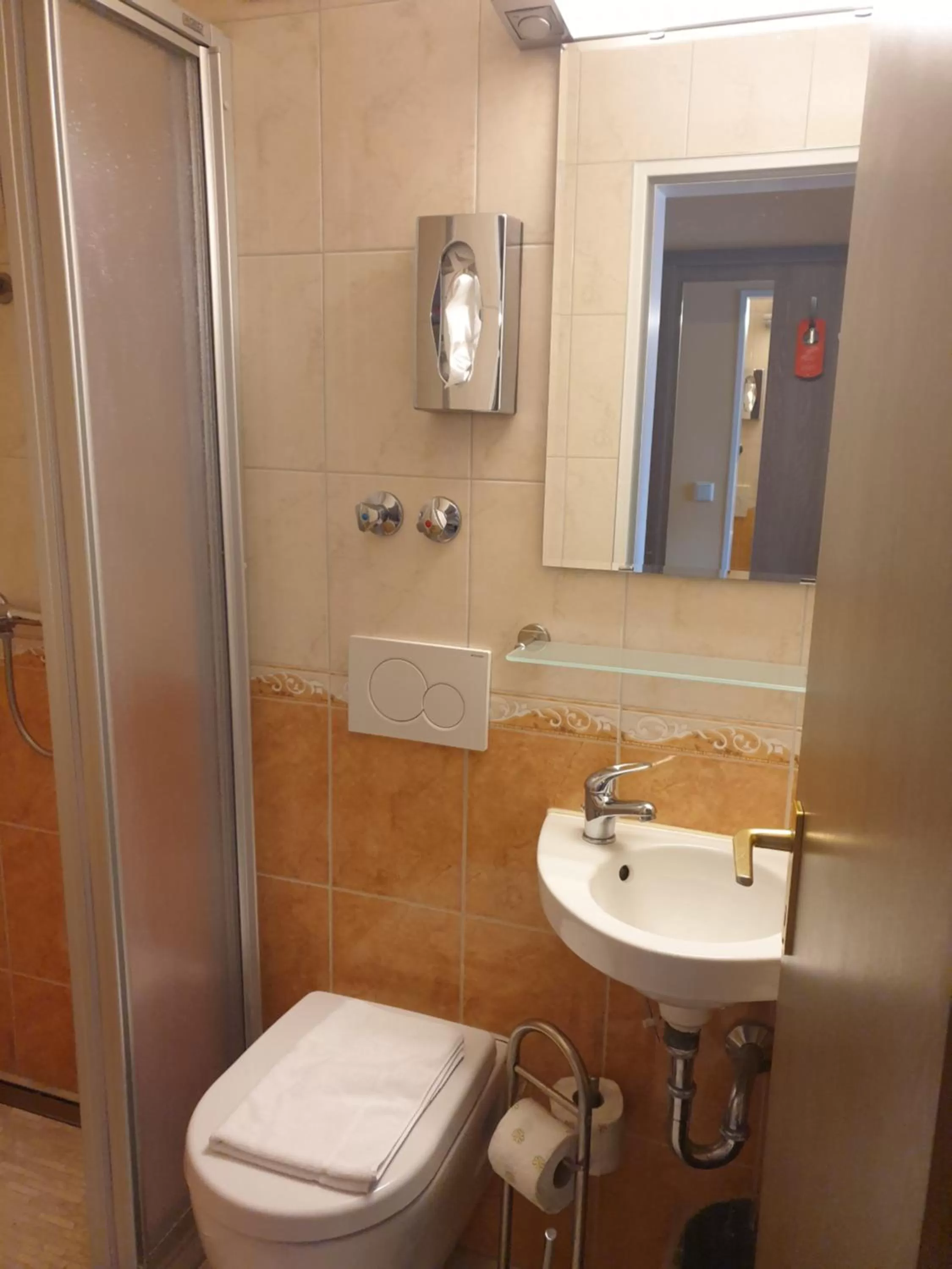 Bathroom in Hotel Waldblick