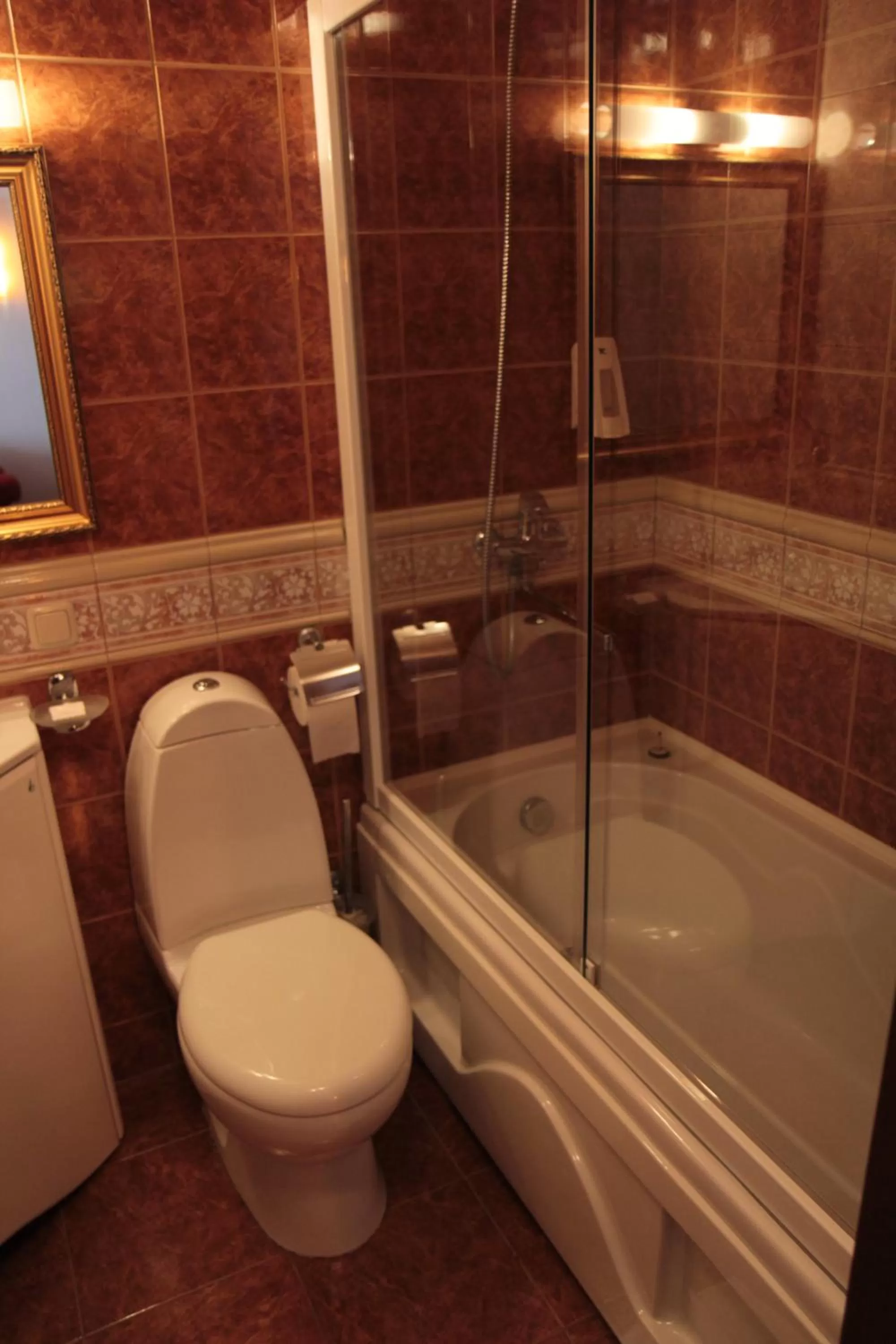 Bathroom in Svečių namai Minge