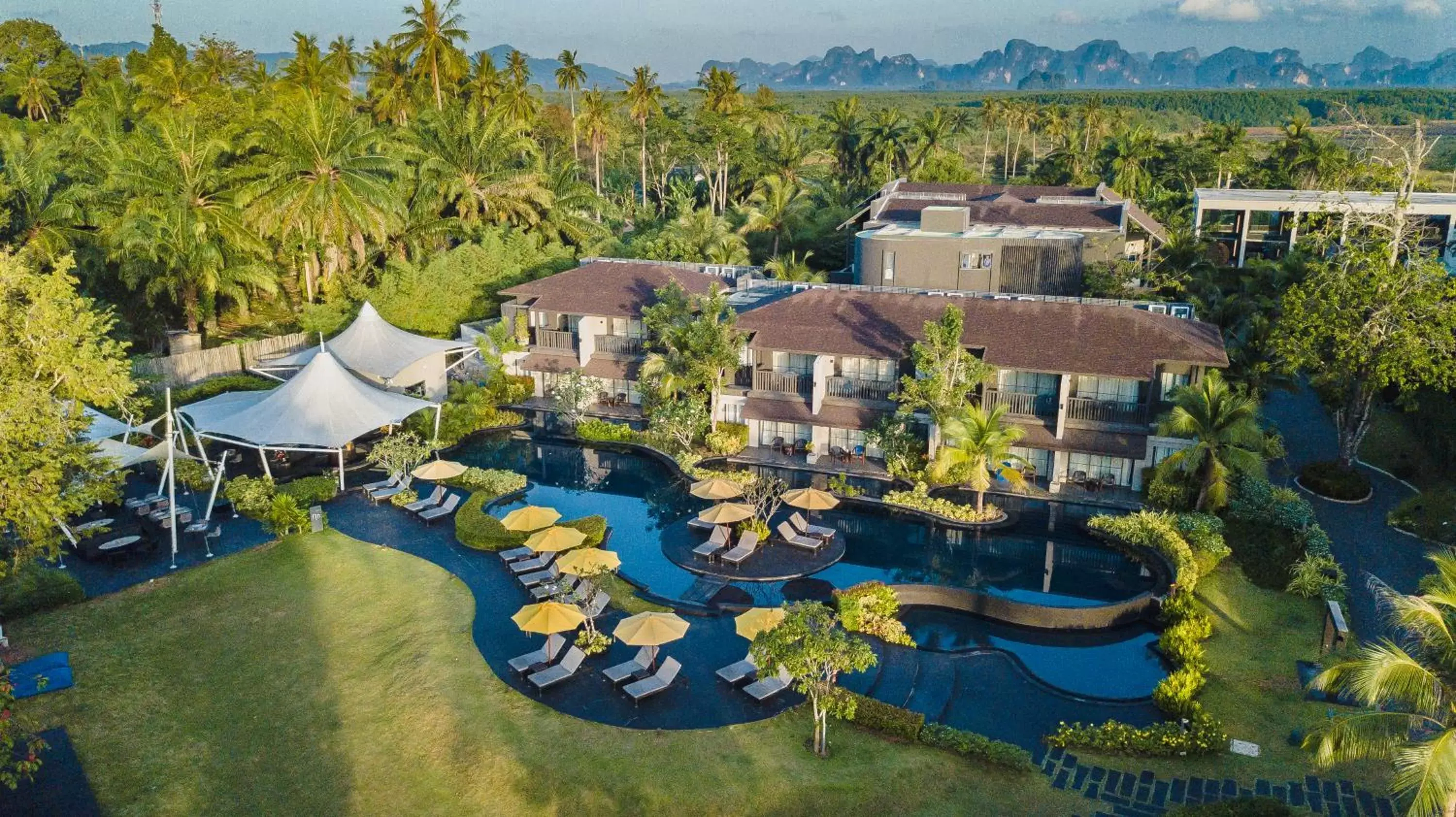 Bird's eye view, Bird's-eye View in The ShellSea Krabi-SHA Extra Plus