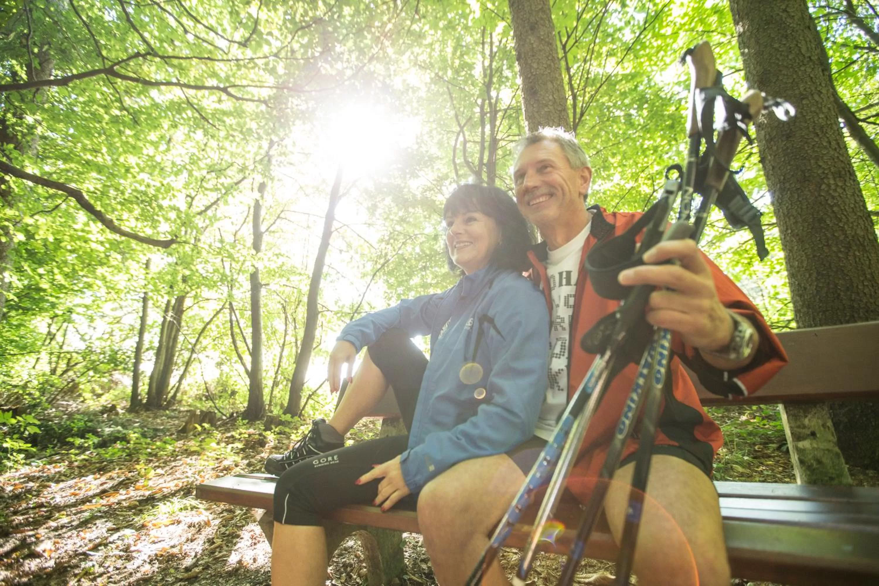 Hiking in Hotel Locker & Legere