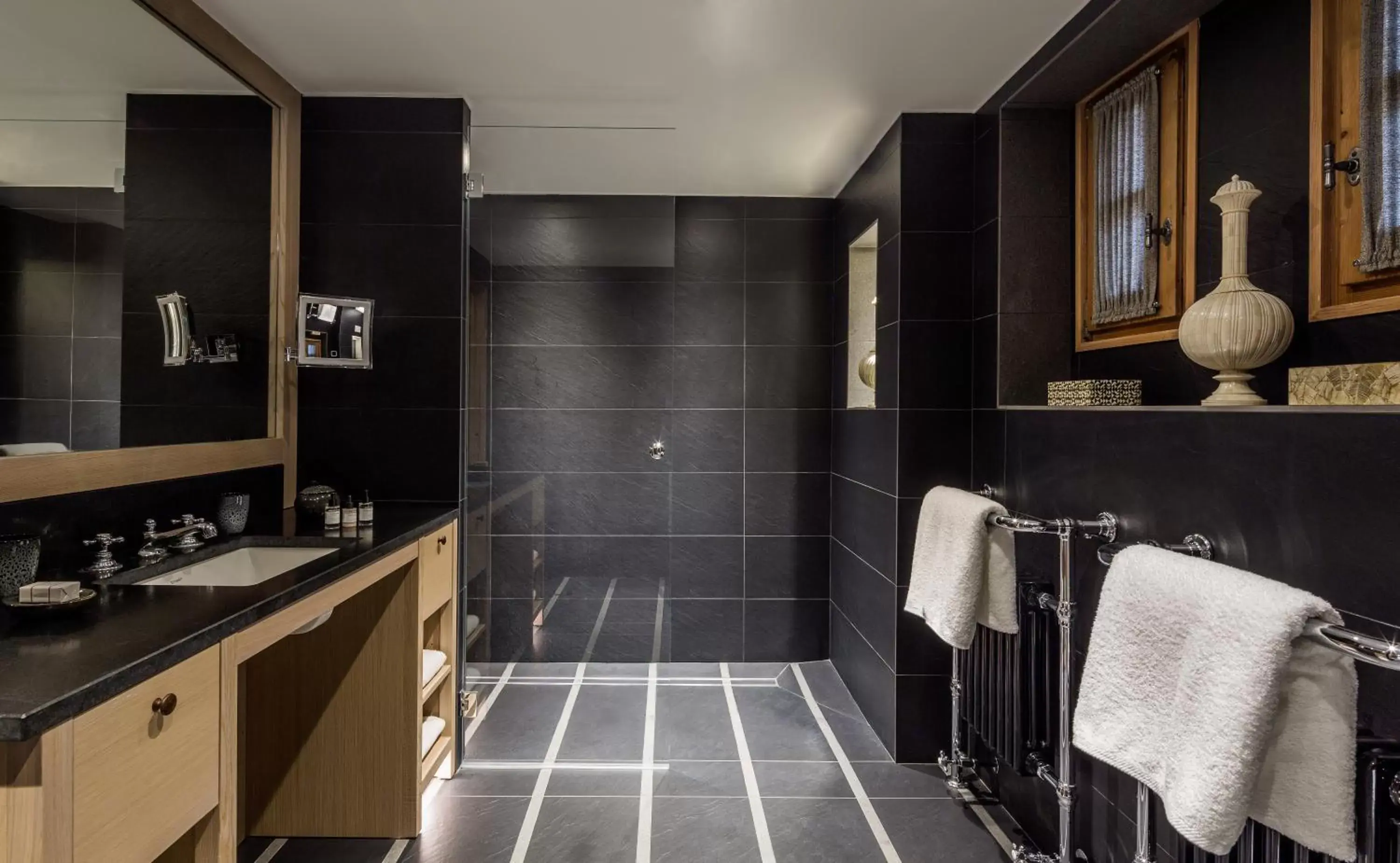 Bathroom in Les Chalets du Mont d'Arbois Megeve, a Four Seasons Hotel