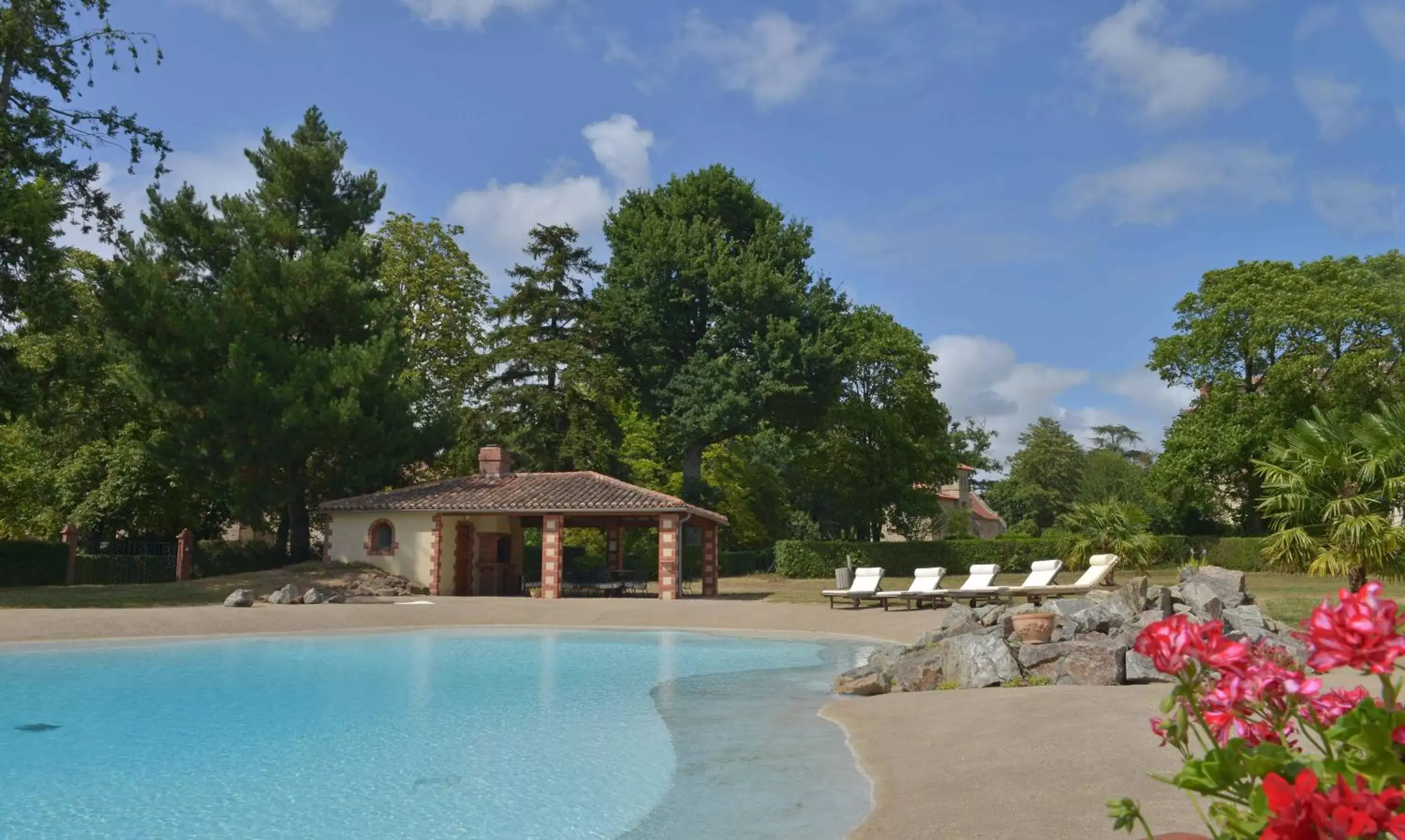 Pool view, Swimming Pool in B&B Domaine de La Corbe