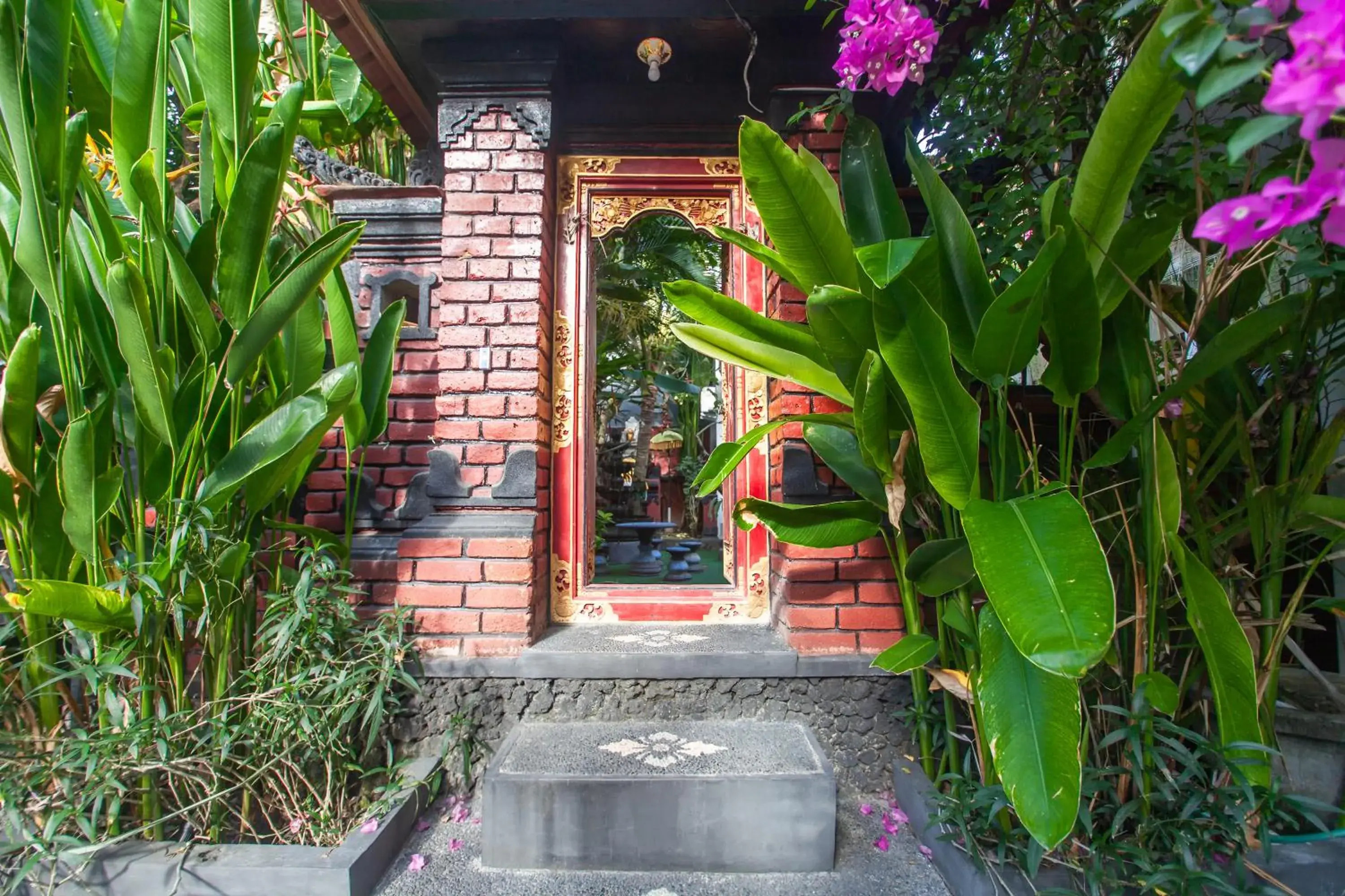 Facade/entrance in Pondok Taksu Bali