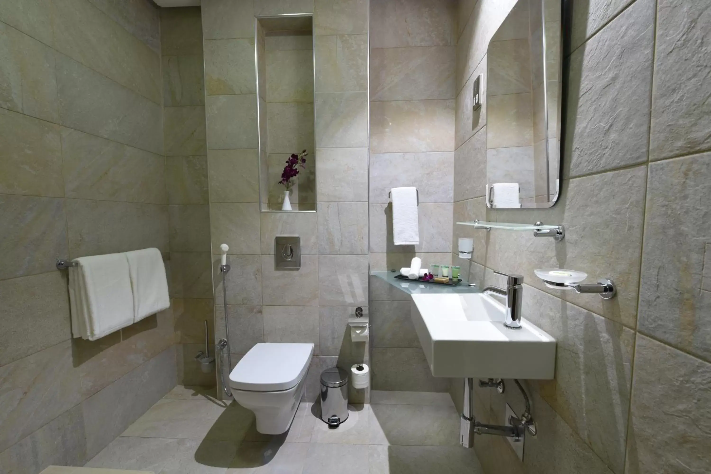 Toilet, Bathroom in Ramada Encore by Wyndham Kuwait Downtown