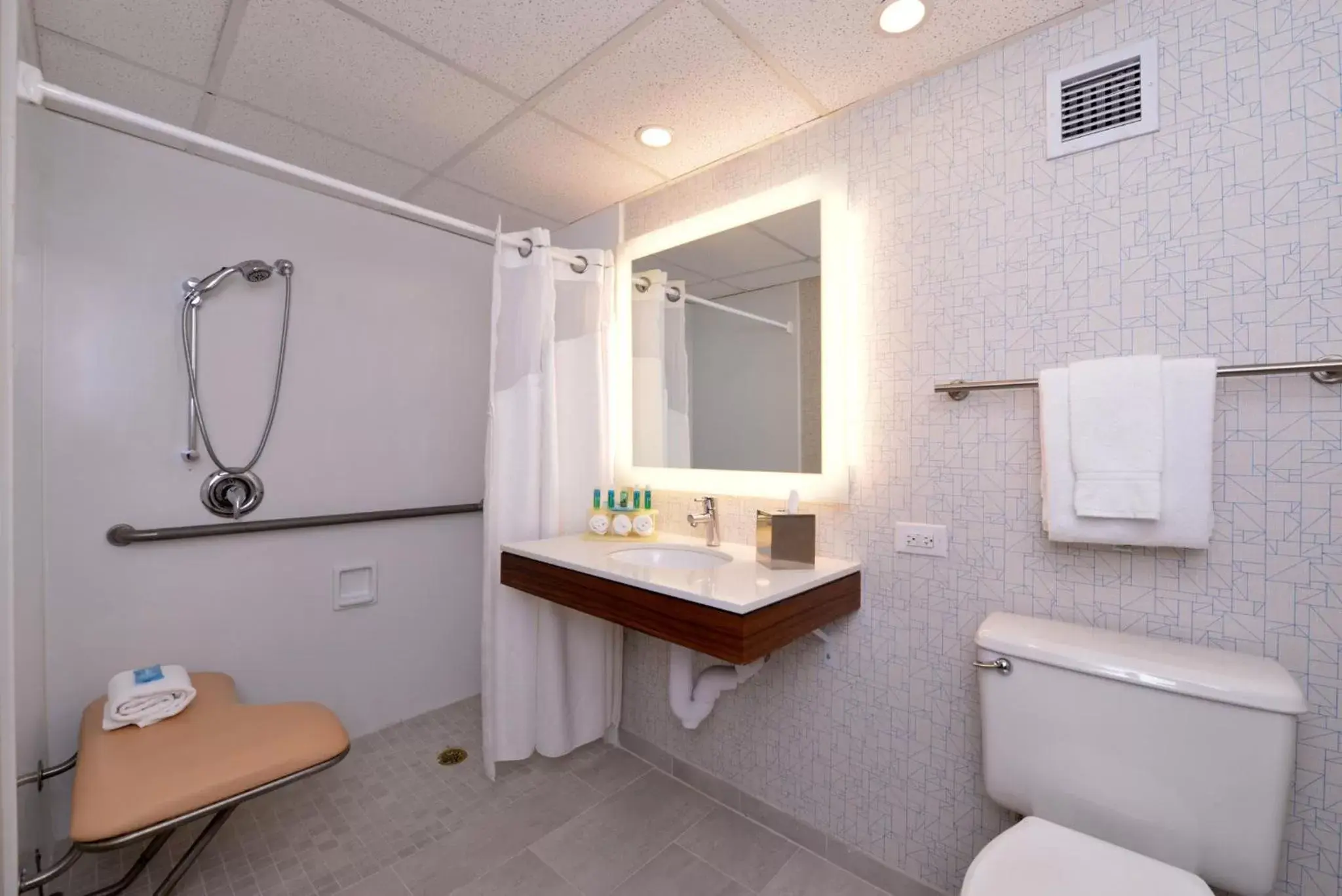 Photo of the whole room, Bathroom in Holiday Inn Express & Suites Springfield, an IHG Hotel