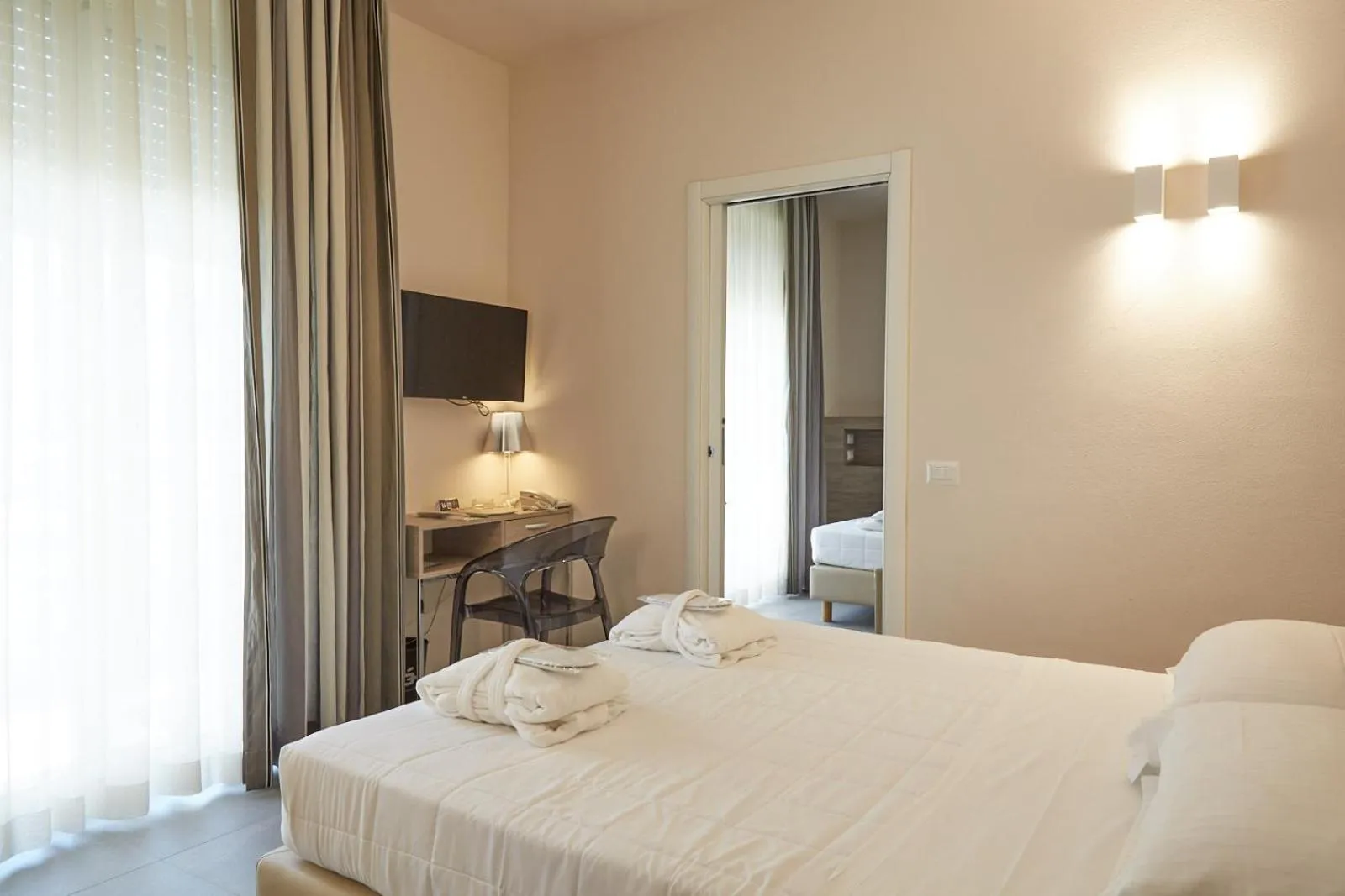 Bedroom, Bed in Bellettini Hotel