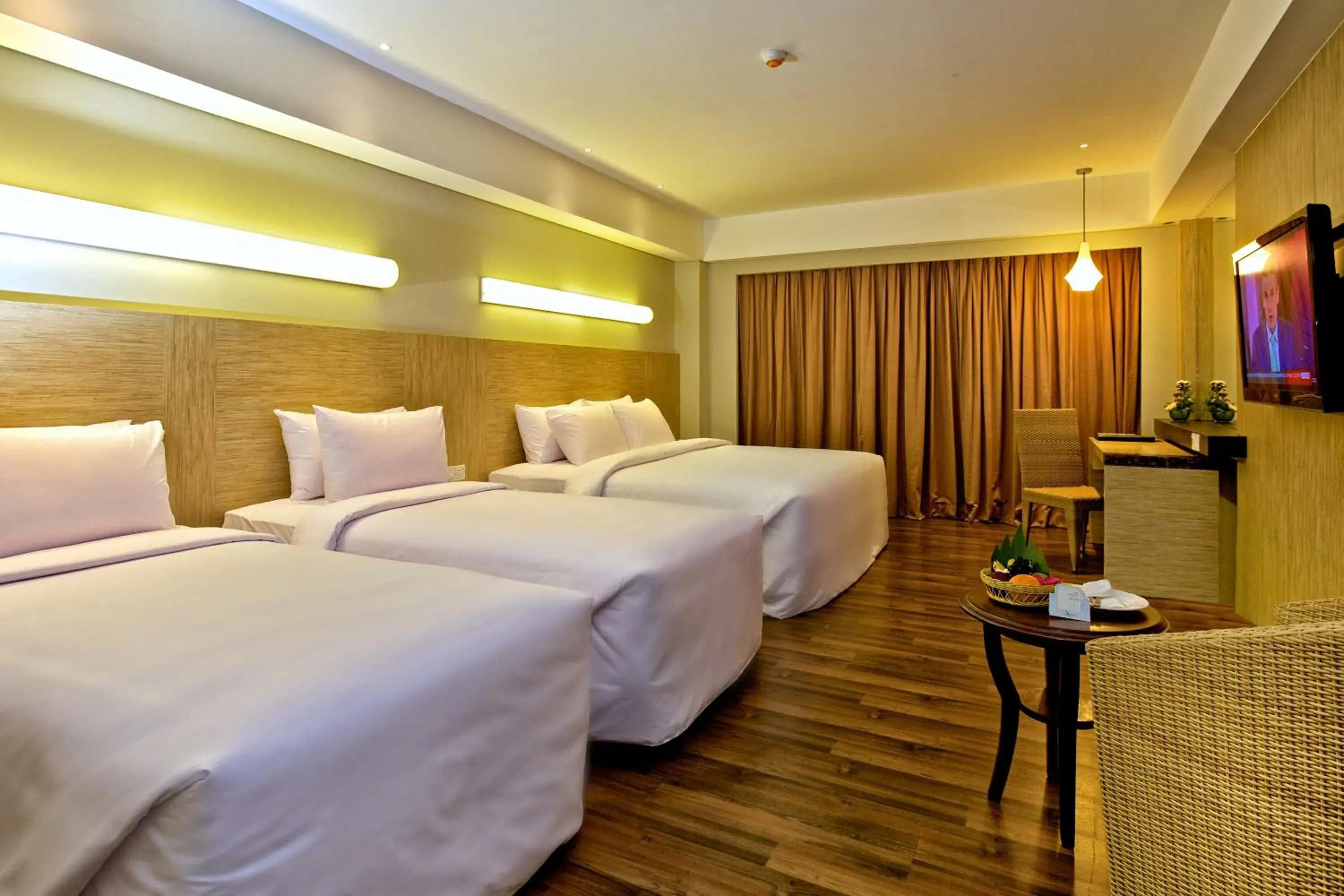 Bed in Bintang Kuta Hotel