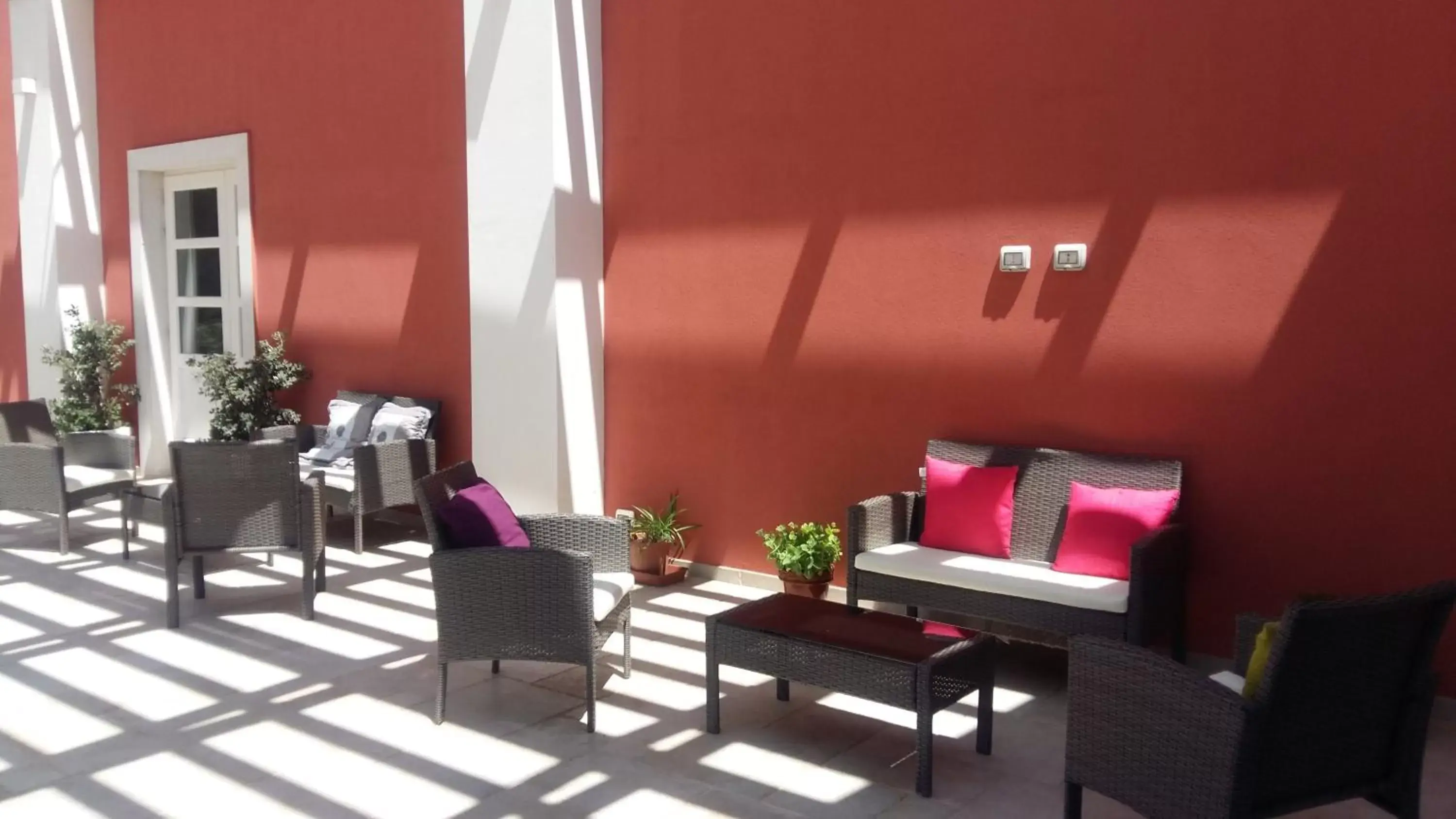 Seating Area in Loggia Dei Lezzi