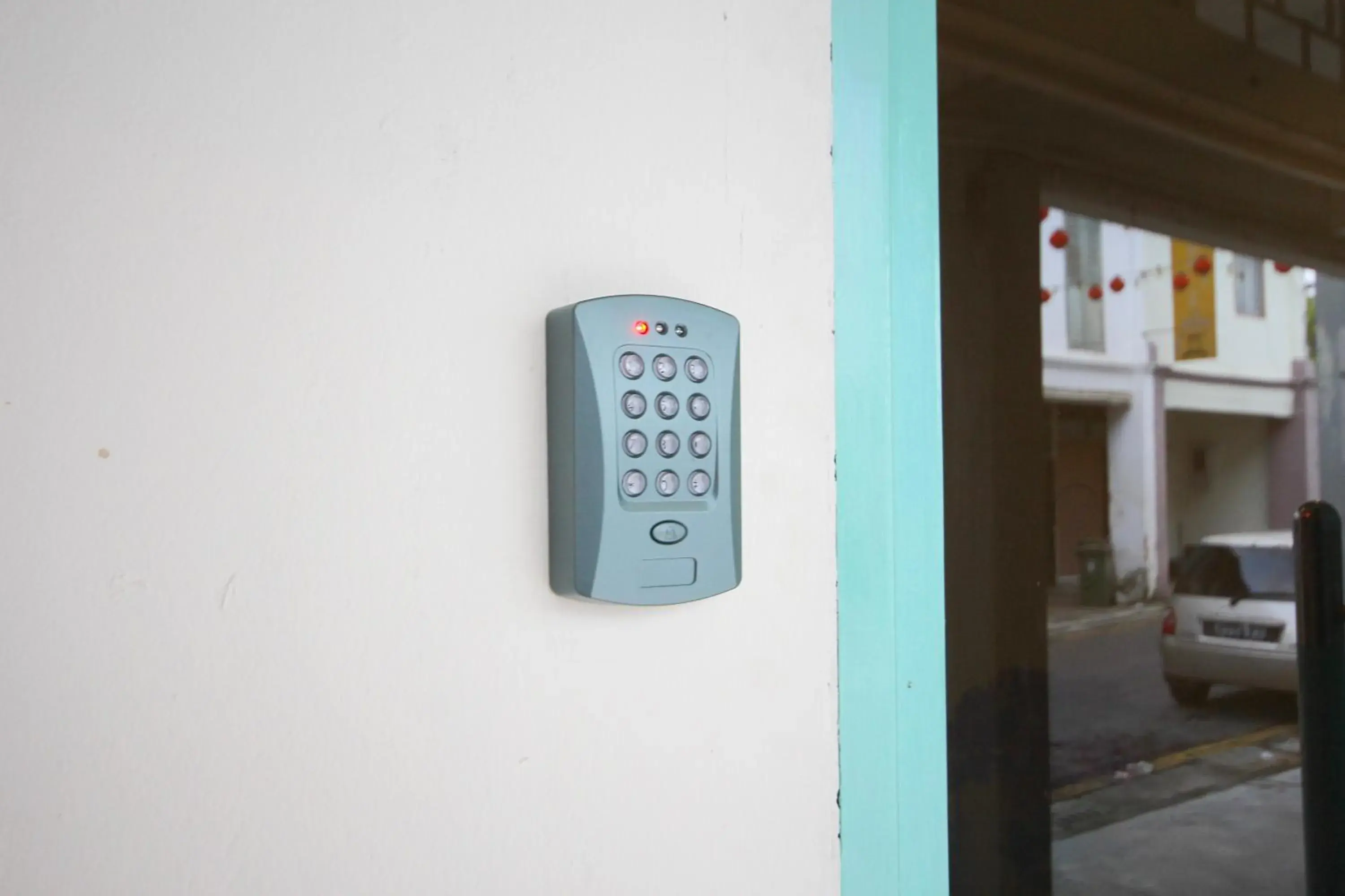 Facade/entrance in Little Houses Facade/entrance in Little Houses