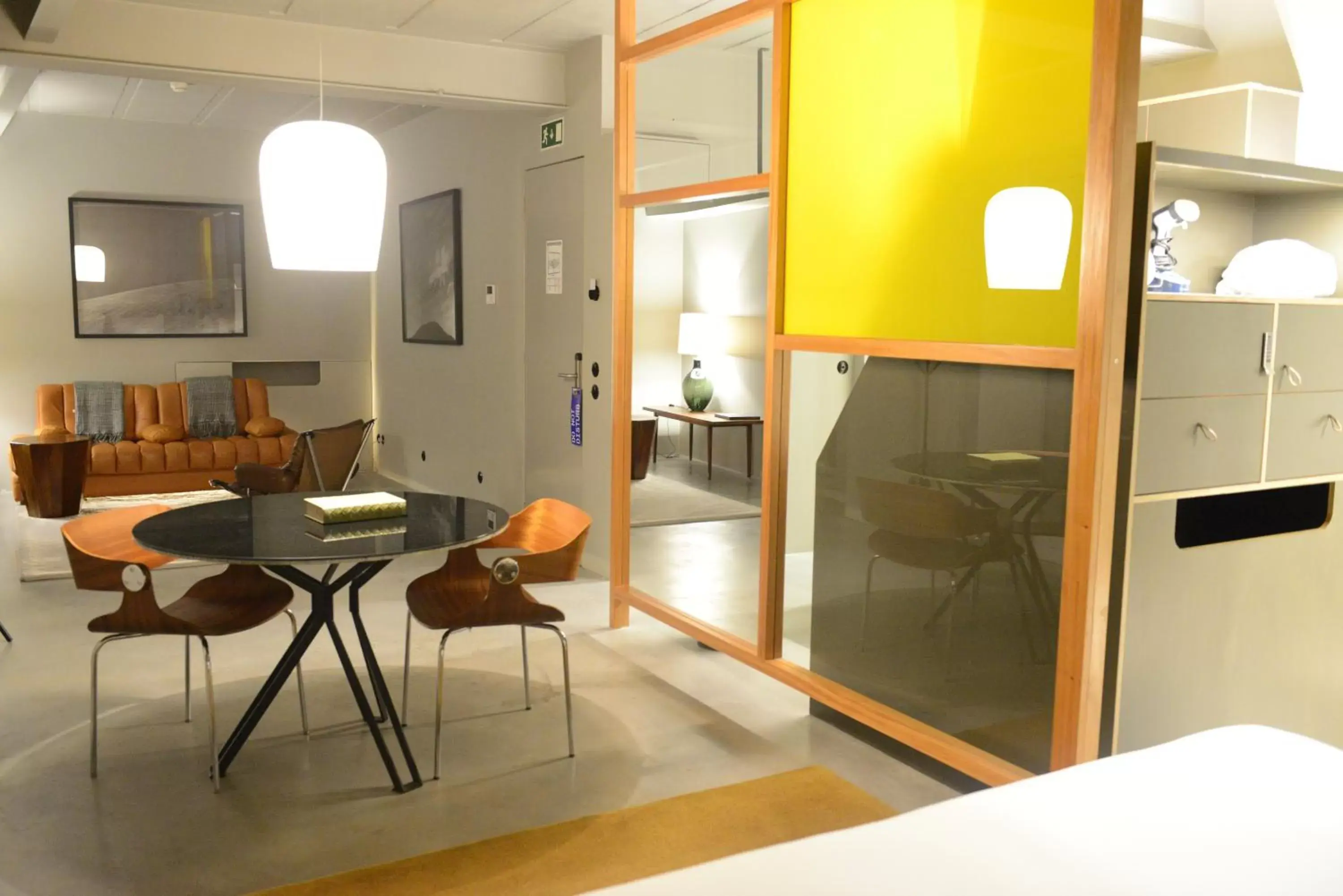 Bedroom, Dining Area in Raw Culture Art & Lofts Bairro Alto