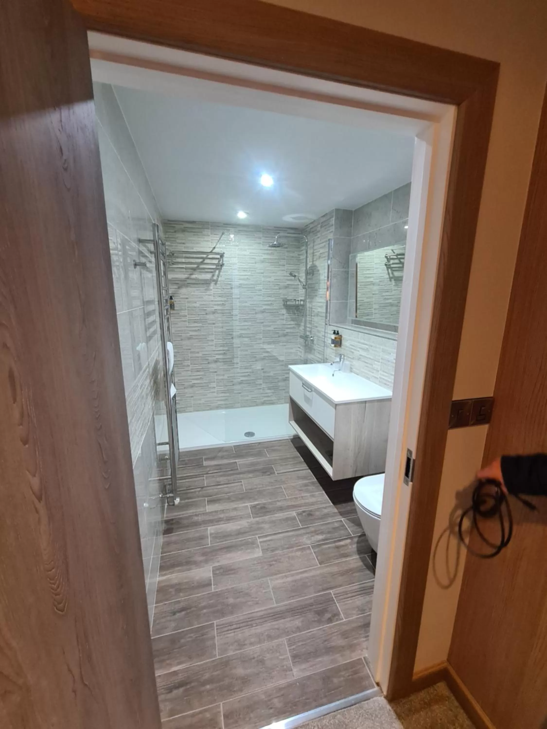 Bathroom in The Teifi Waterside Hotel