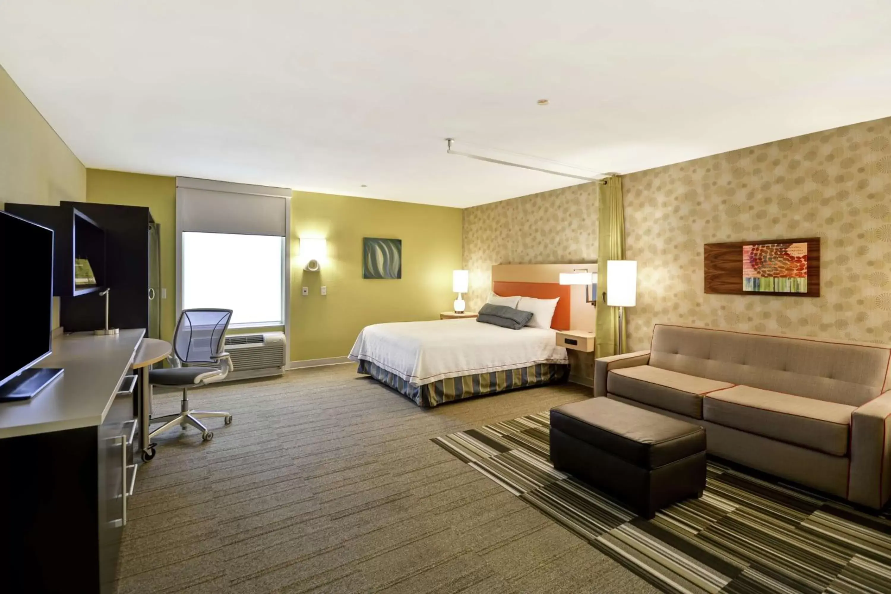 Queen Studio Suite - Disability Access with Bathtub in Home2 Suites by Hilton Little Rock West Queen Studio Suite - Disability Access with Bathtub in Home2 Suites by Hilton Little Rock West