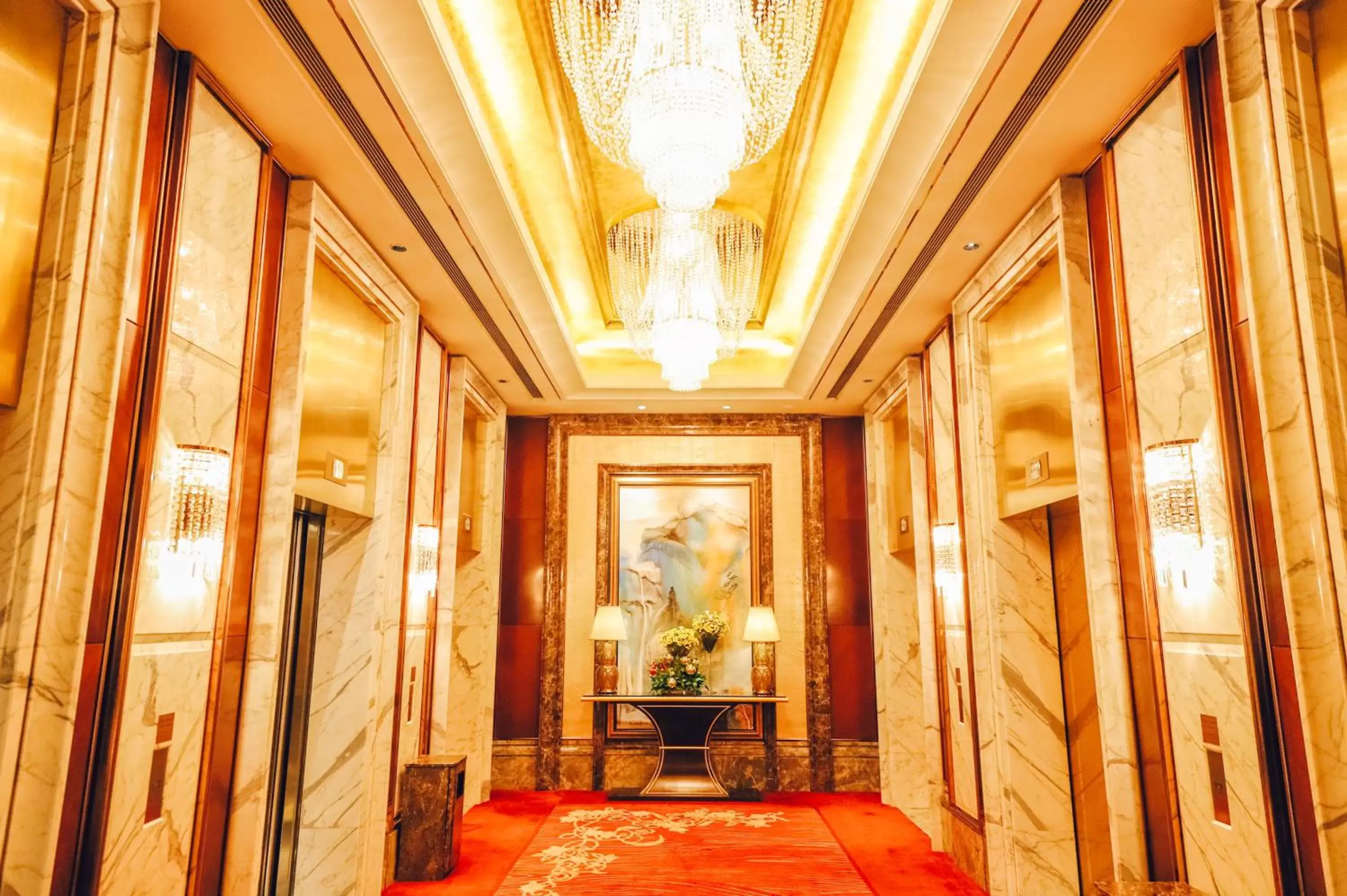 Lobby or reception in Shangri-La Dalian