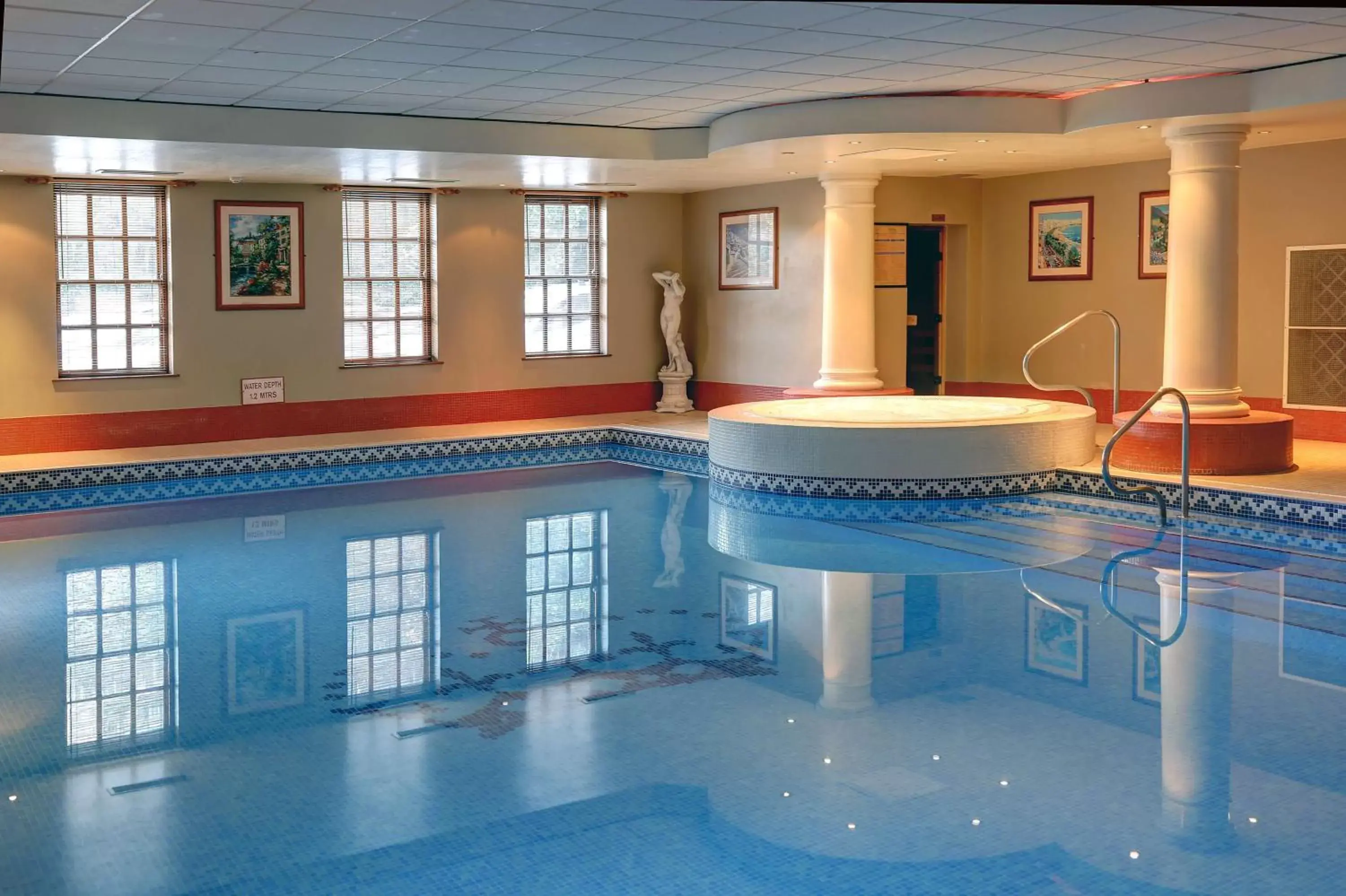 On site, Swimming Pool in The Crown Hotel, Boroughbridge, North Yorkshire