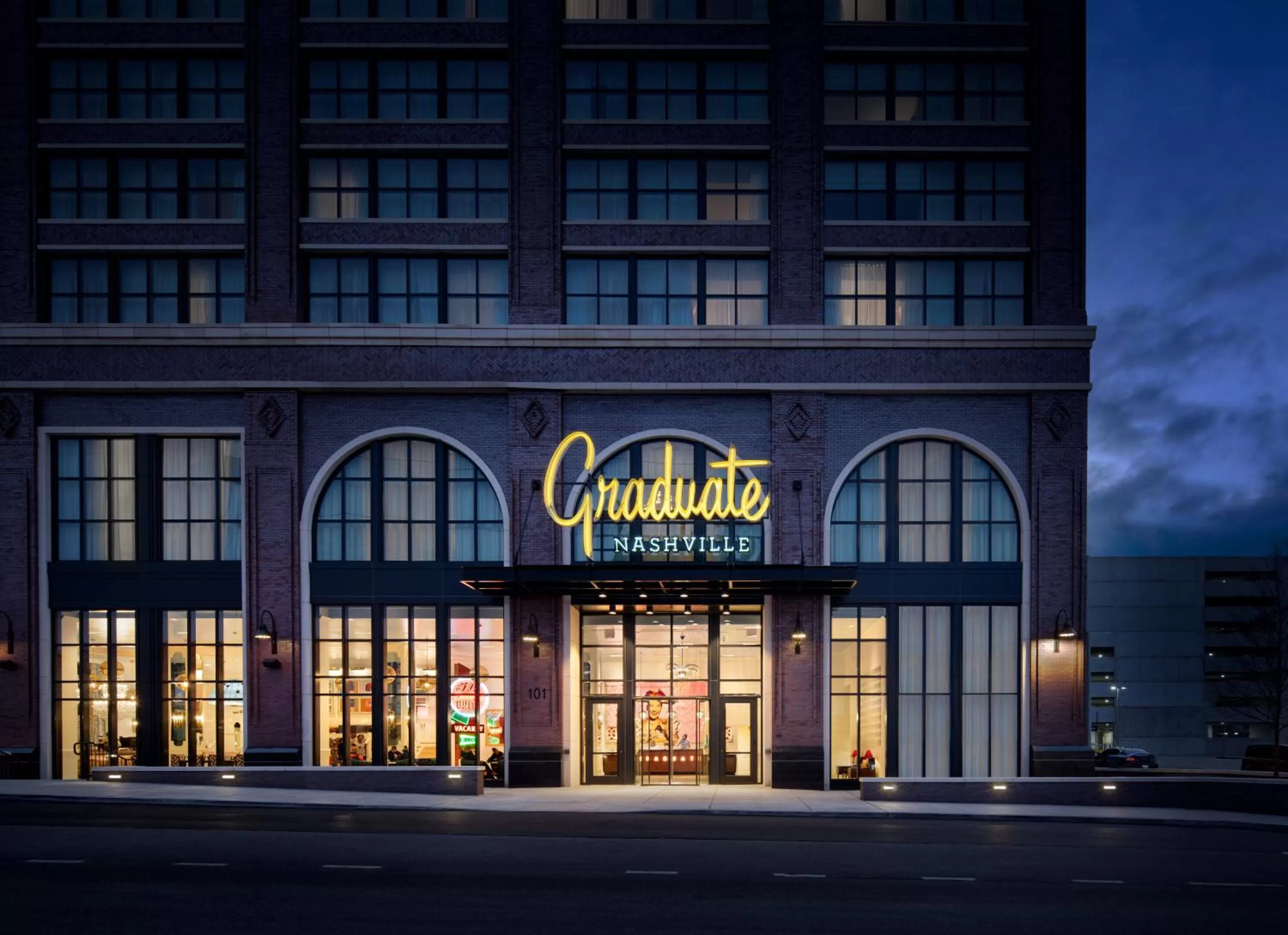 Facade/entrance in Graduate by Hilton Nashville