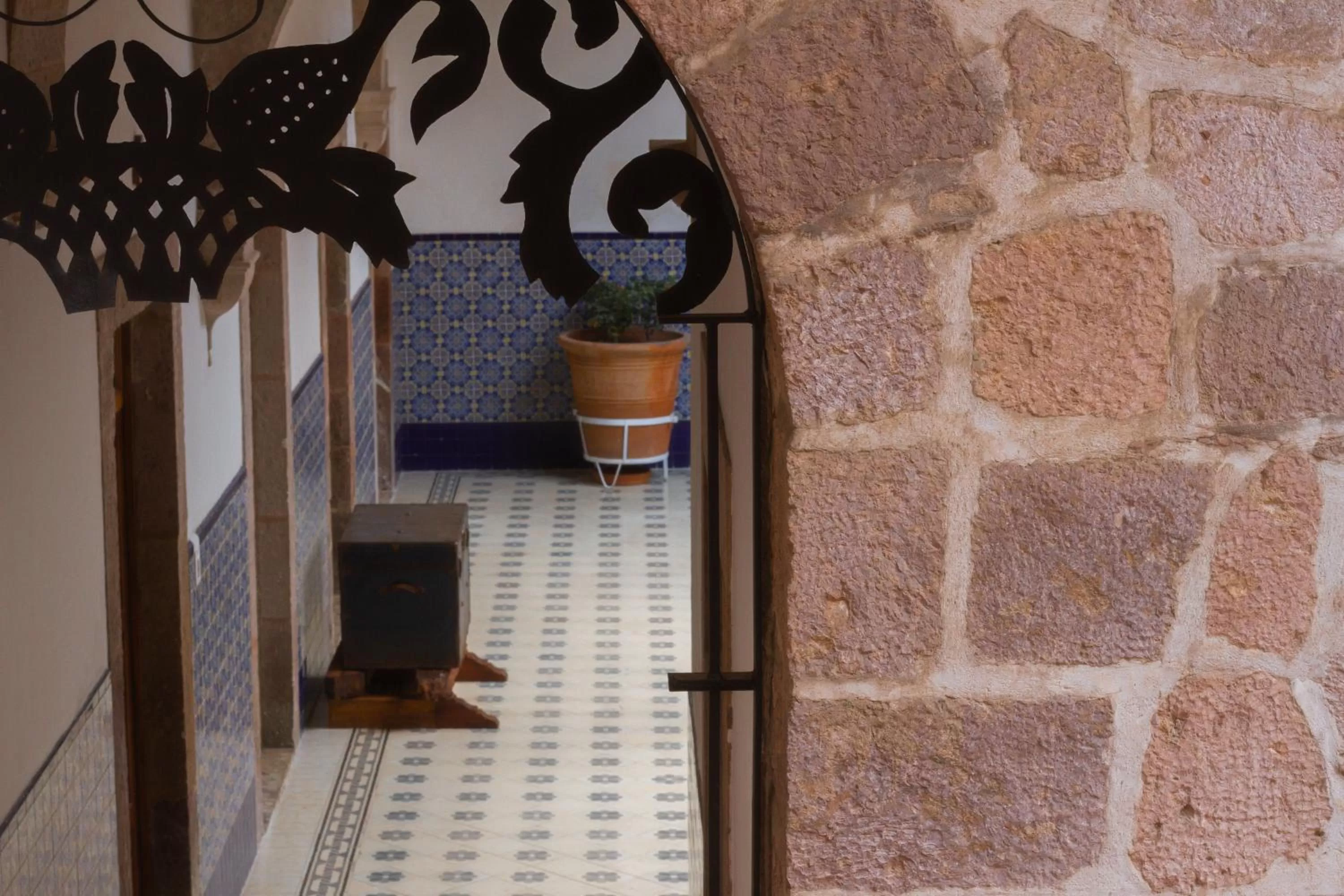 Patio in NaNa Vida Hotel Morelia