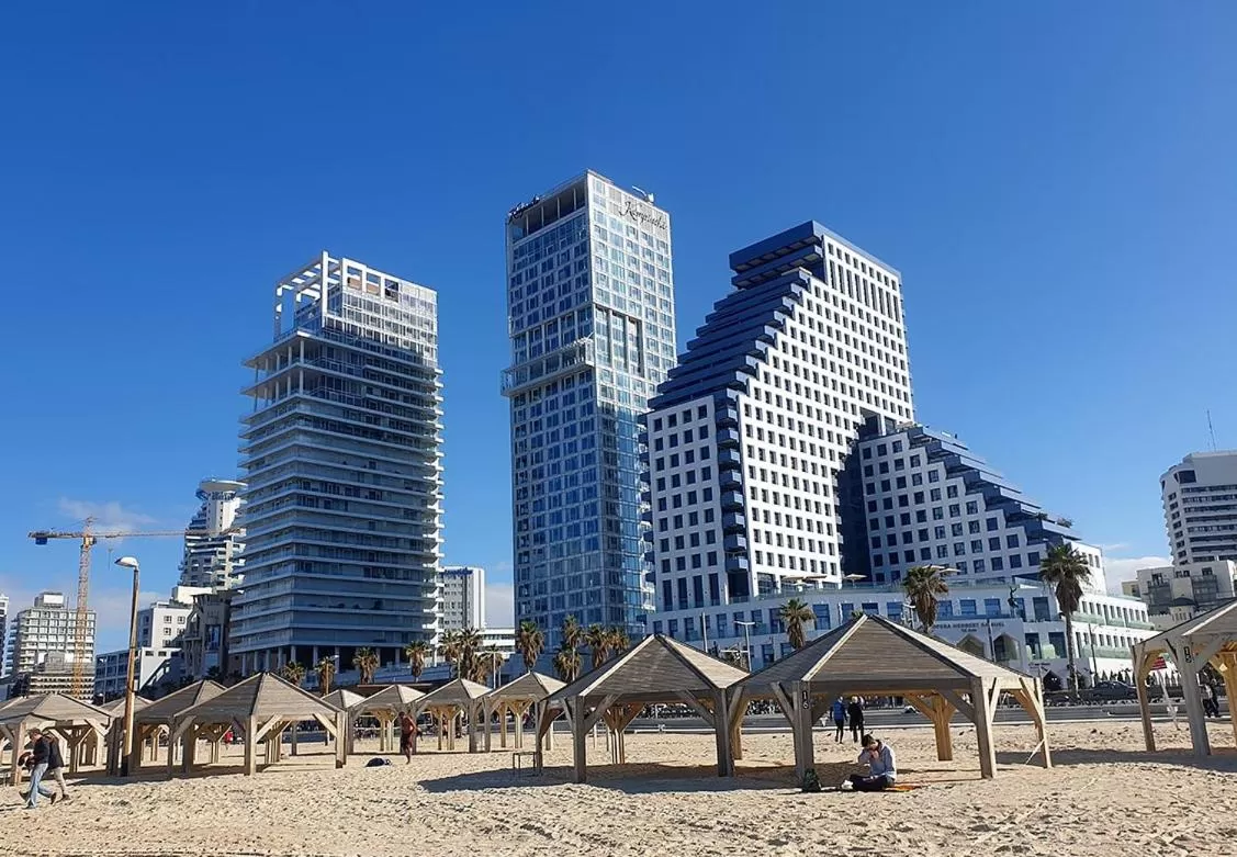 Beach in Herbert Samuel Opera Tel Aviv