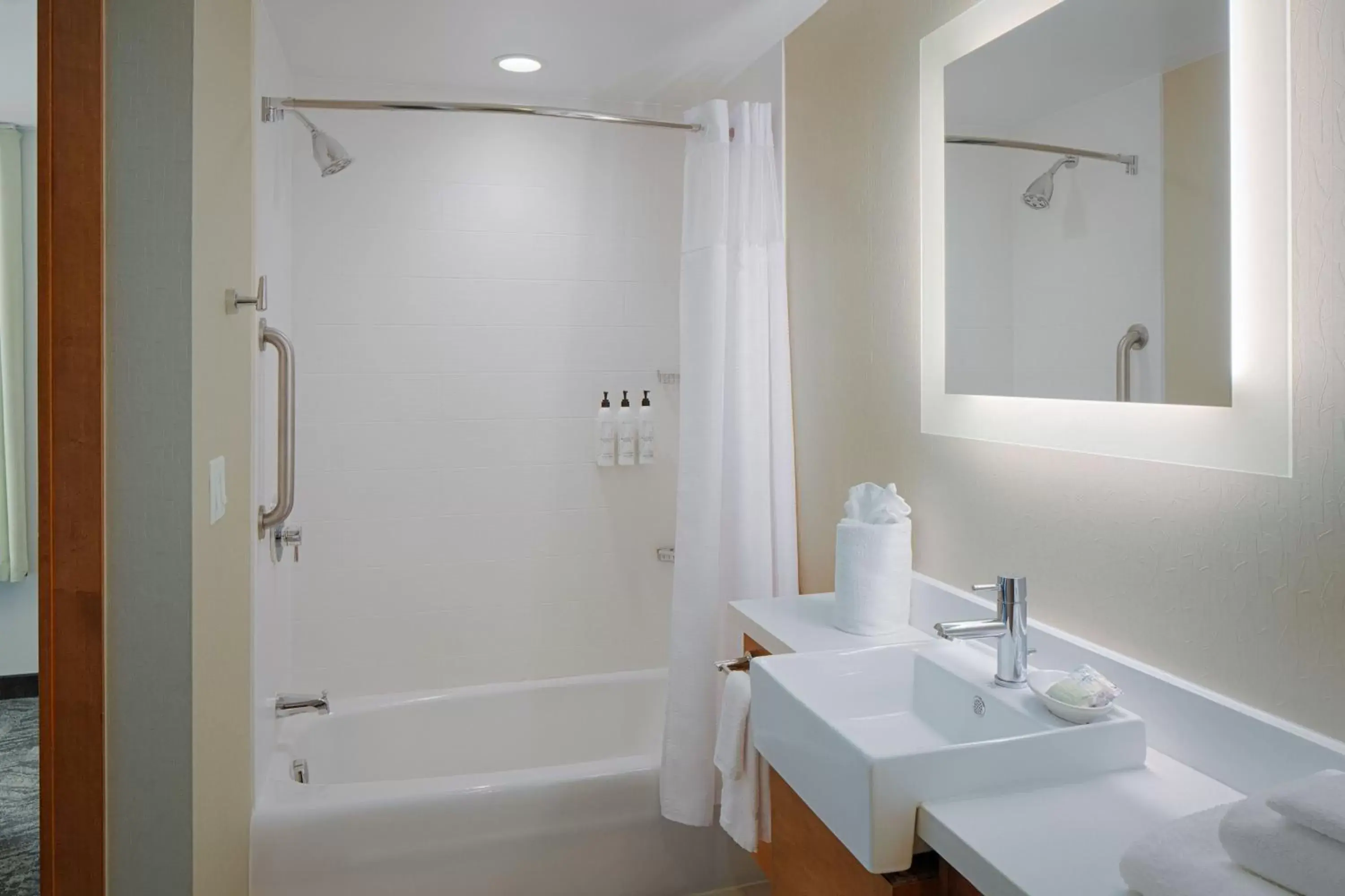 Bathroom in SpringHill Suites by Marriott Bloomington