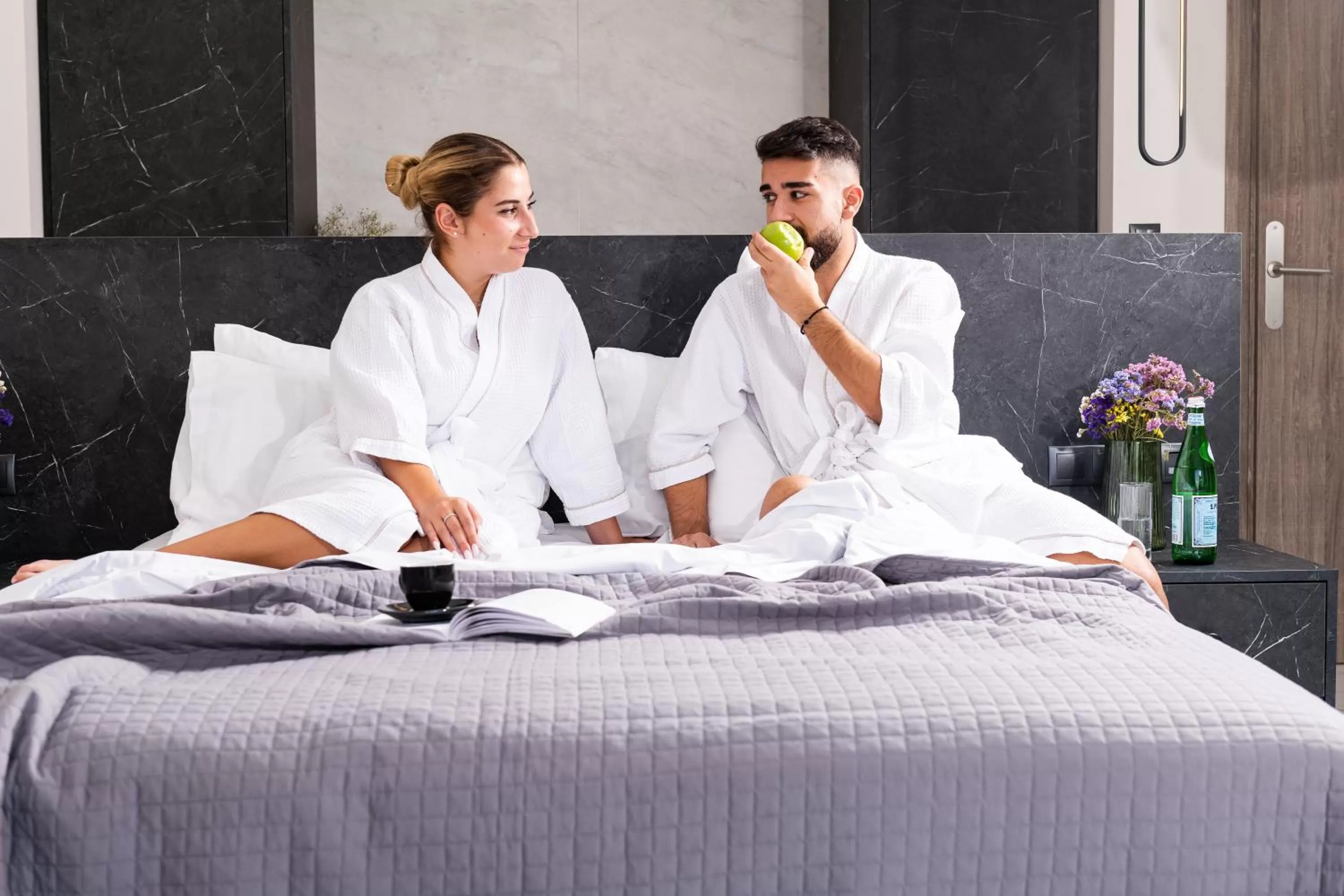 Bedroom, Bed in Enattica Suites