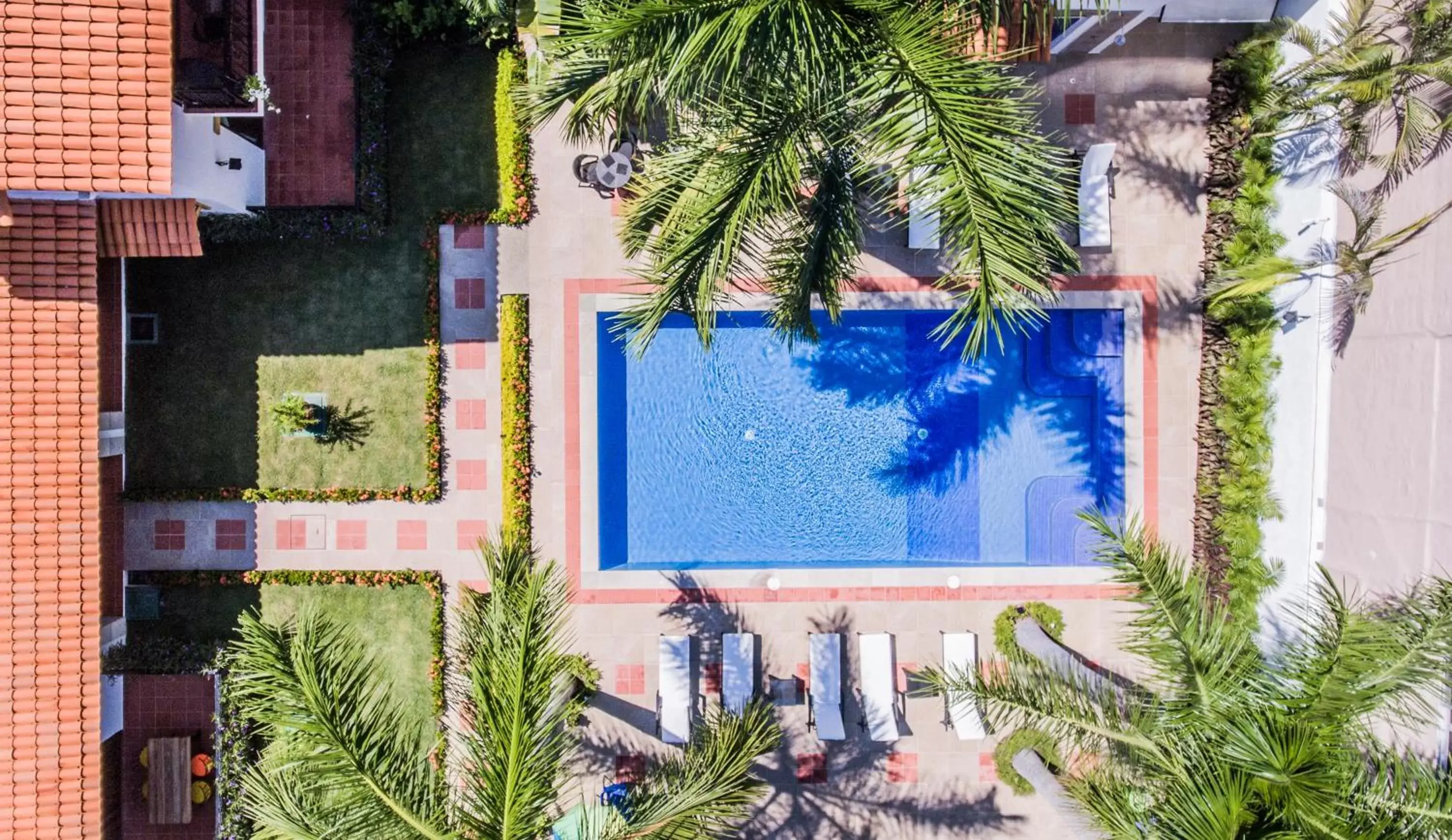 Bird's eye view, Pool View in Refugio del Mar Luxury Hotel Boutique