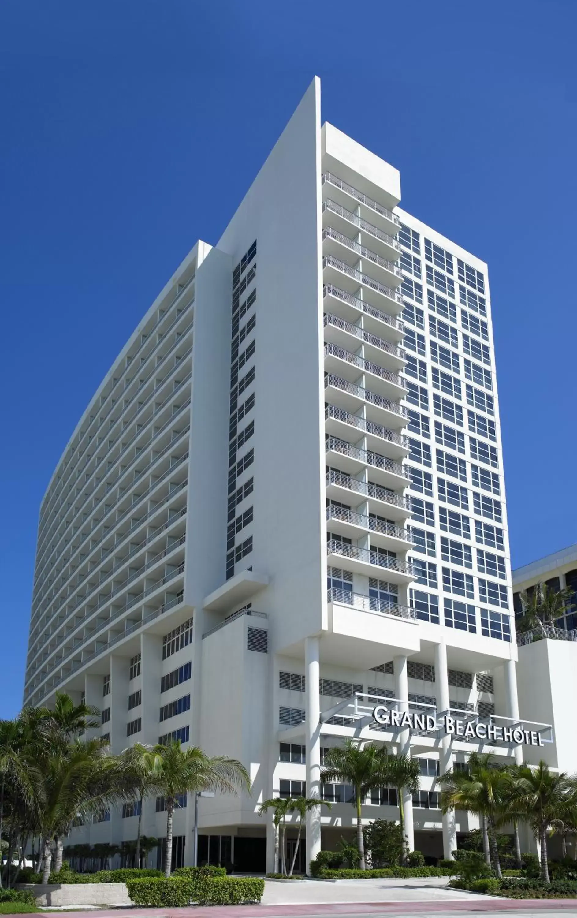 Facade/entrance, Property Building in Grand Beach Hotel