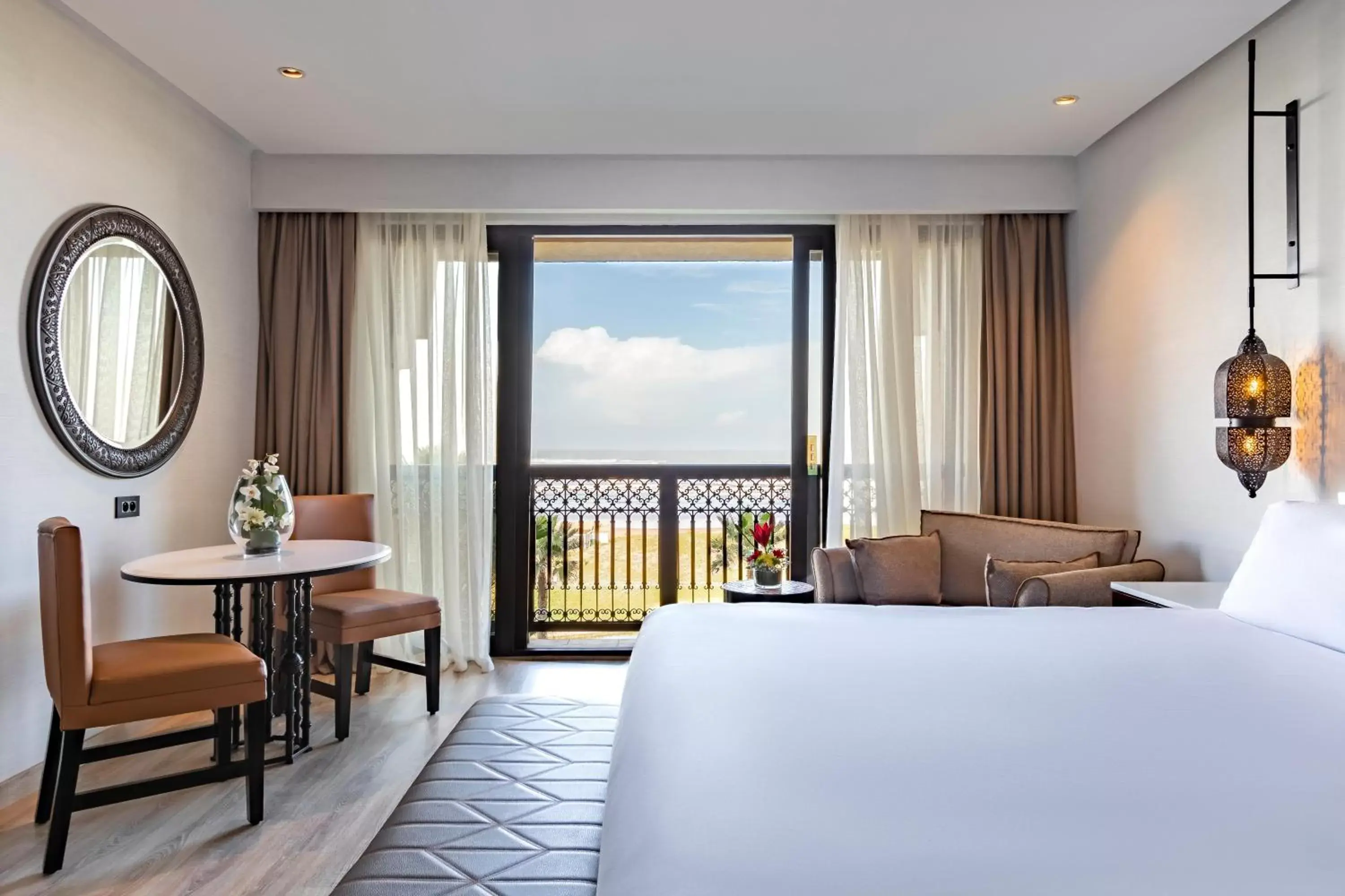 Bed, Seating Area in Mazagan Beach & Golf Resort