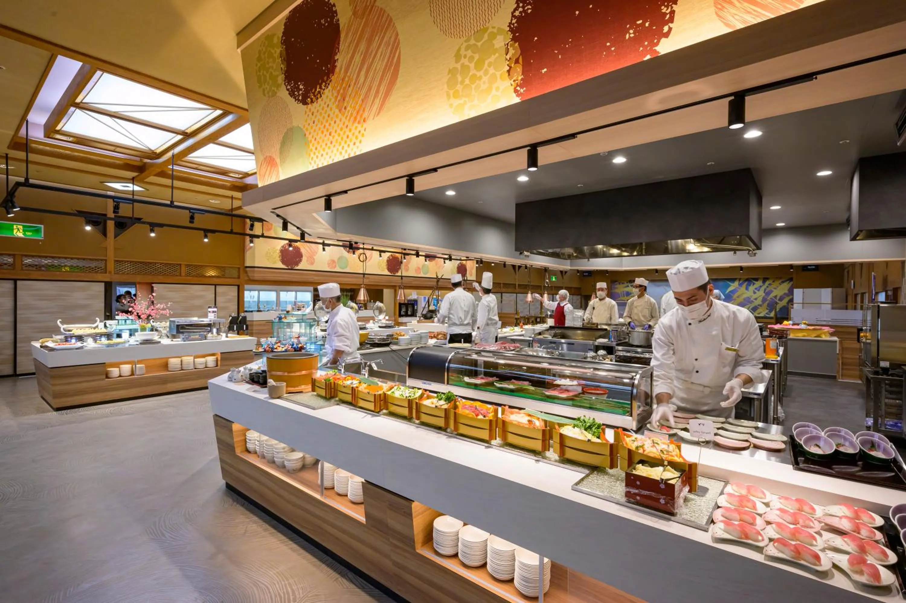 Food and drinks in Senkeien Tsukioka Hotel