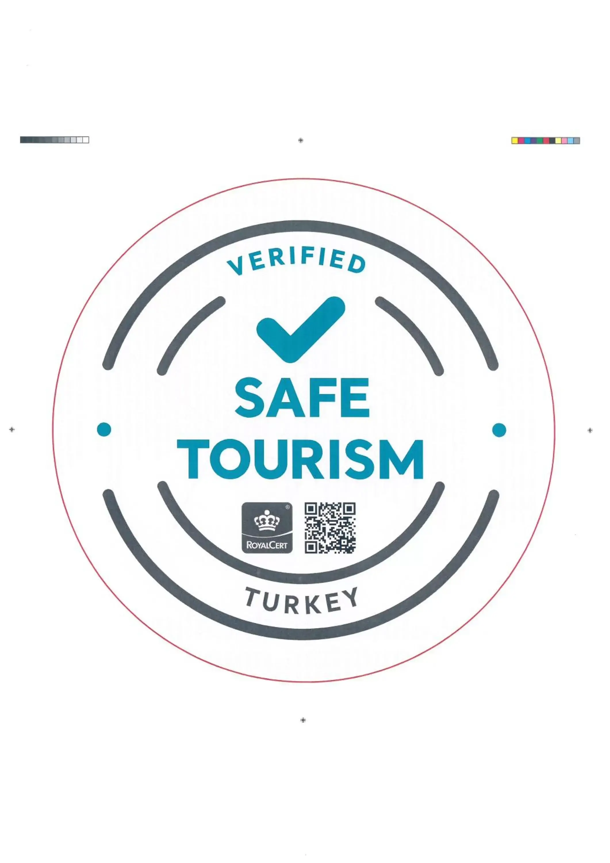 Logo/Certificate/Sign in Dedeman Tokat