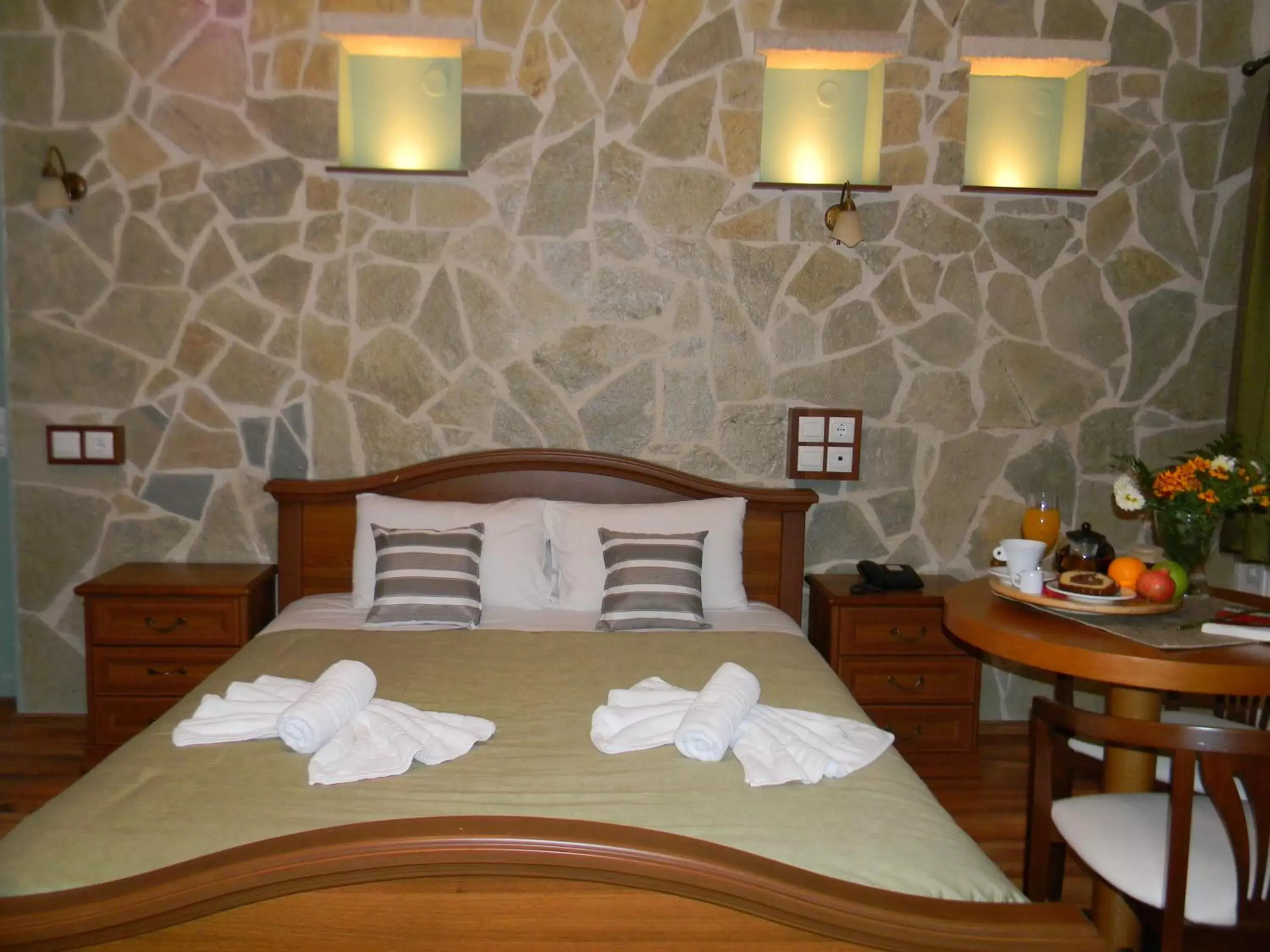 Bedroom, Bed in Agnantio