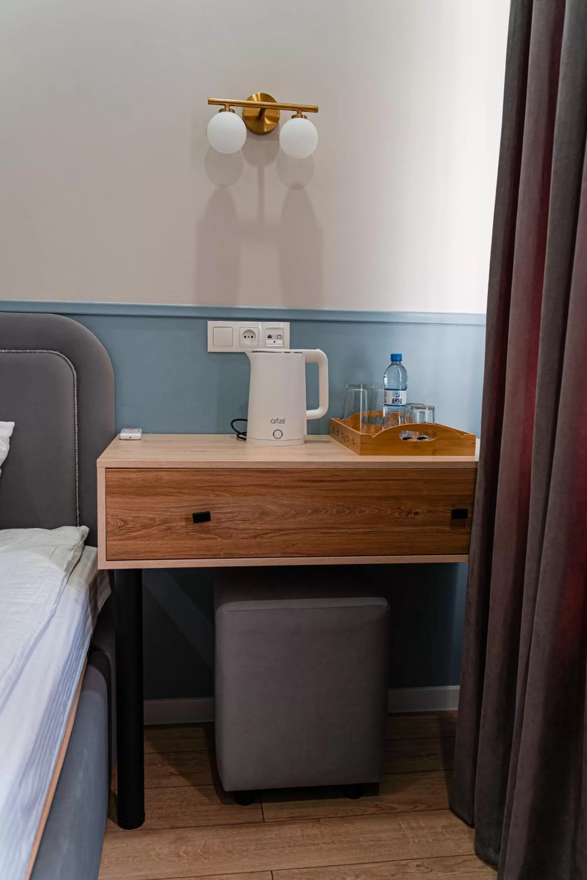 hair dresser, Bed in BnB Hotel Shymkent